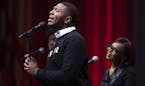 Jovonta Patton sang "Rise" at the 30th Annual Dr. Martin Luther King Jr. Holiday Breakfast, Monday, January 20, 2020 at The Armory in Minneapolis, MN.