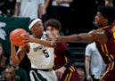 Michigan State, home of senior guard Cassius Winston, is the Big Ten team ranked nearest the top by the NCAA's new NET ranking.