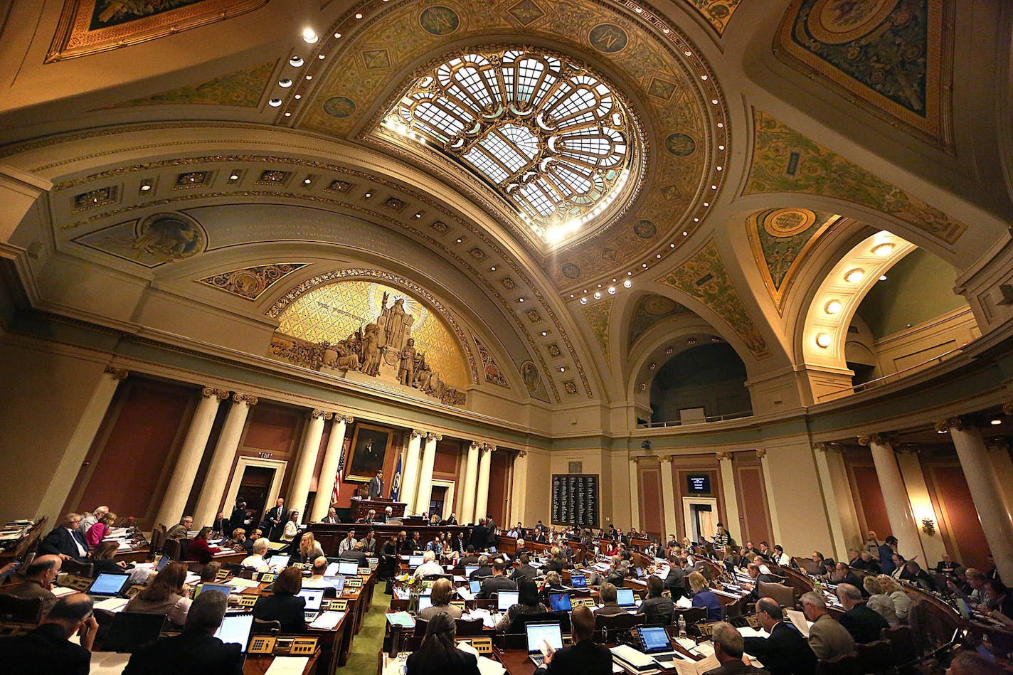 The Minnesota House chamber is shown in this 2016 Star Tribune file photo.