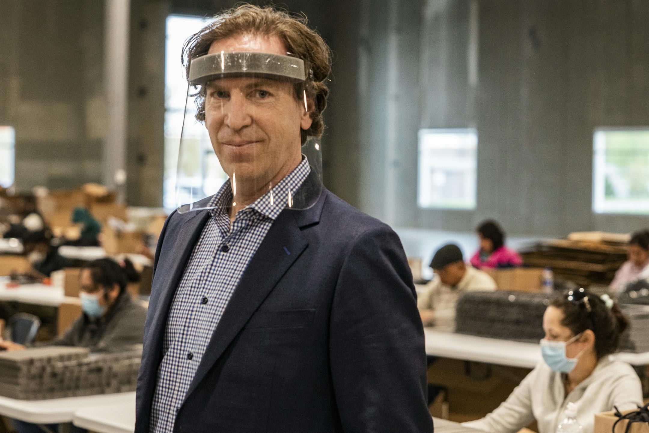 John Schwanke produced 1.8 million masks a week at the peak of demand.] John Schwanke's family-owned manufacturing business in Carver, Lakeview Industries, has 85 employees and makes made-to-order components out of plastic, rubber and foam. But when the state started to shut down in March due to the virus.RICHARD TSONG-TAATARII ¥ richard.tsong-taatarii@startribune.com