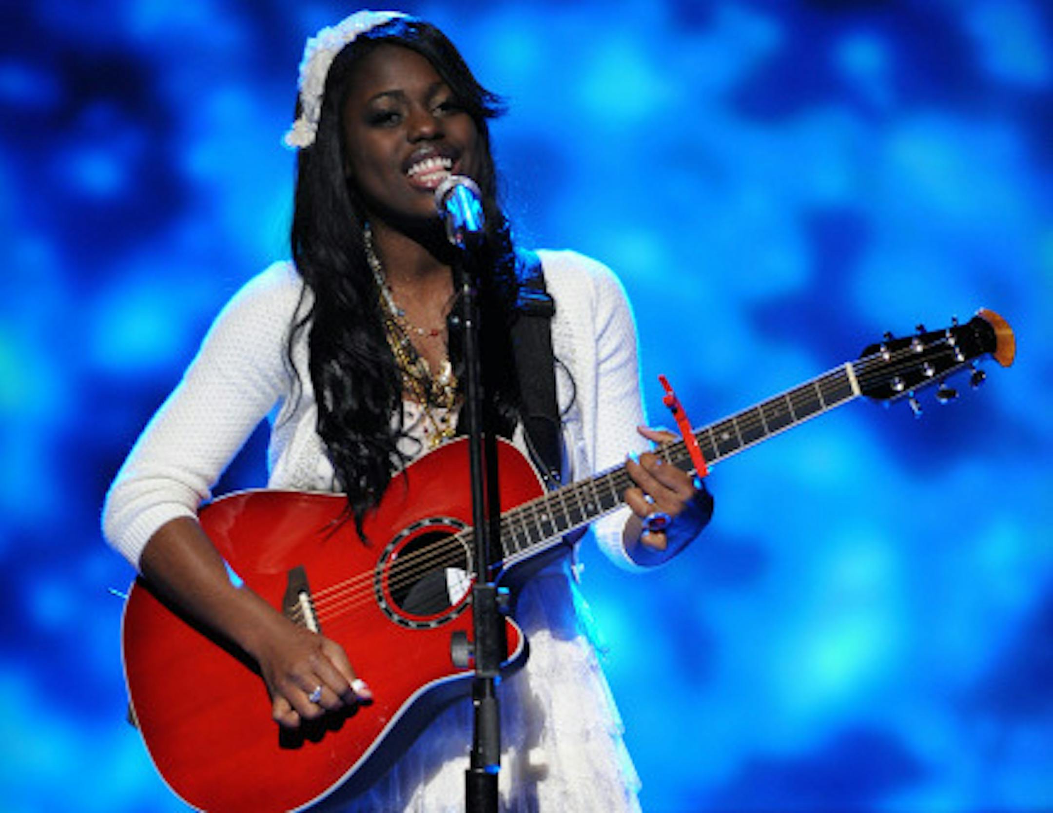 AMERICAN IDOL: TOP 24: Haley Vaughn performs in front of the judges on AMERICAN DOL airing Tuesday, Feb. 23 on FOX.  CR: Michael Becker/ FOX