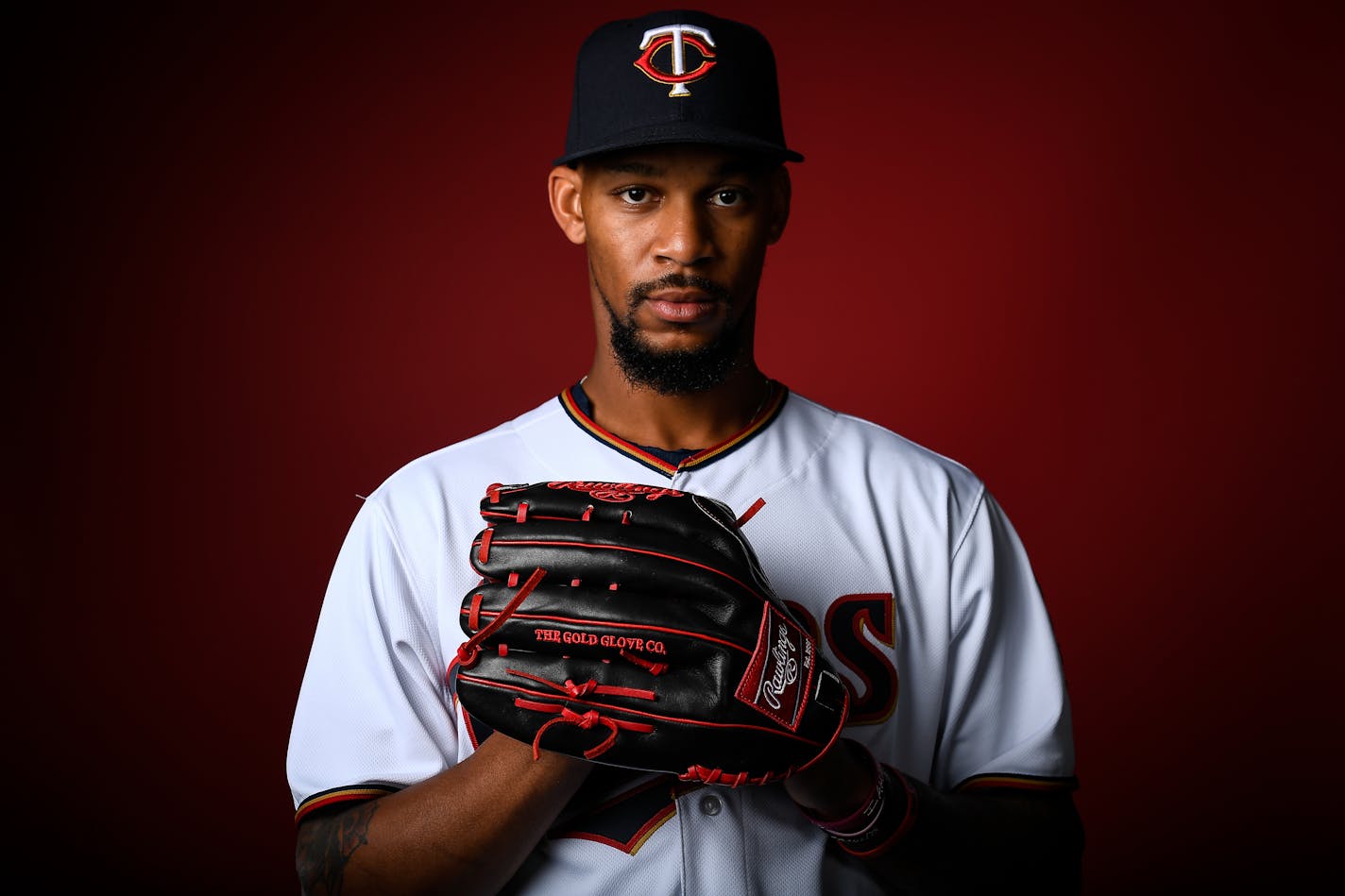 Twins outfielder Byron Buxton. ] AARON LAVINSKY � aaron.lavinsky@startribune.com Minnesota Twins players took part in Spring Training on Wednesday, Feb. 22, 2017 at CenturyLink Sports Complex in Fort Myers, Fla. specialsection2017