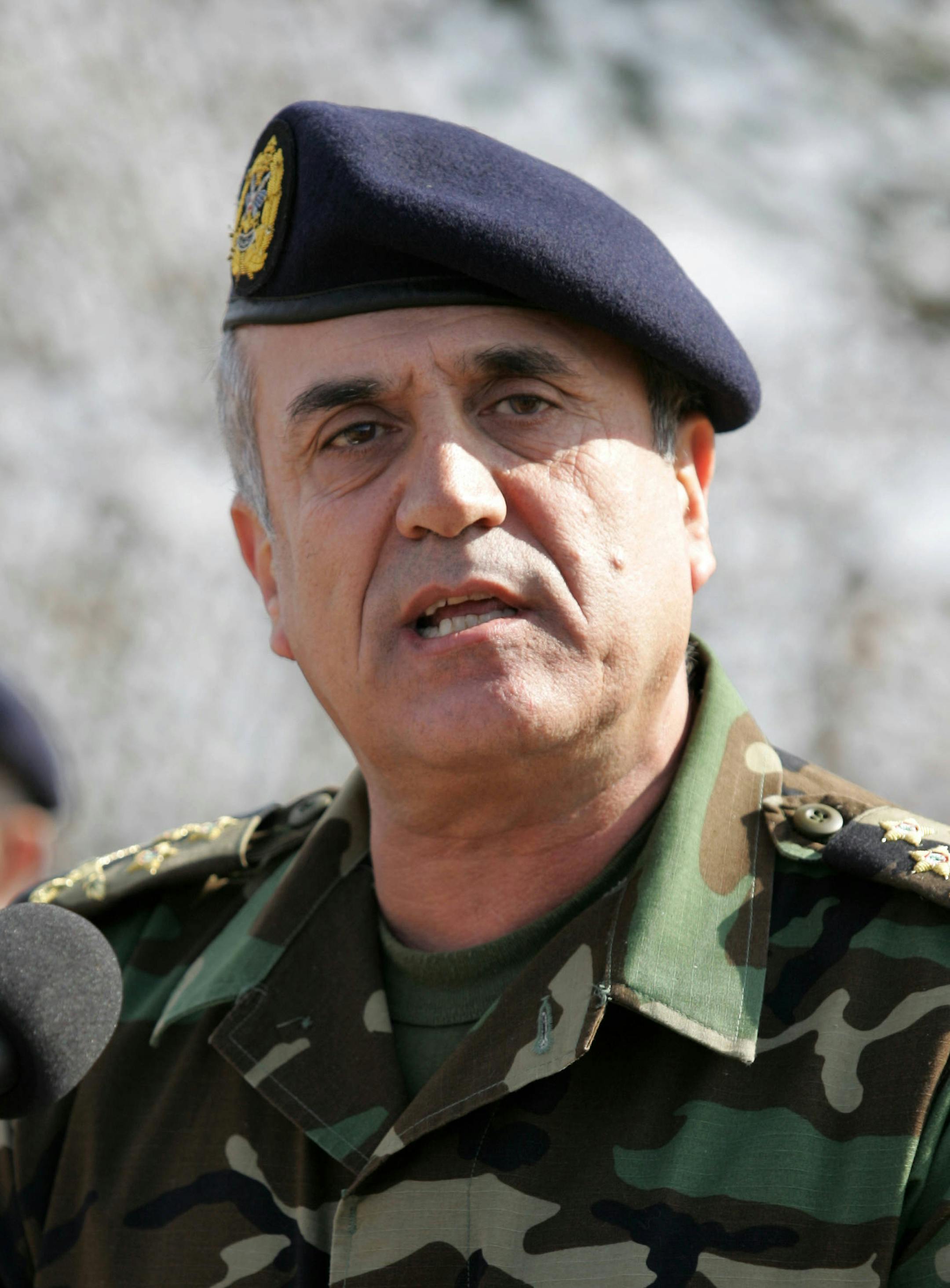 Gen. Michel Suleiman has refused to politicize the military.