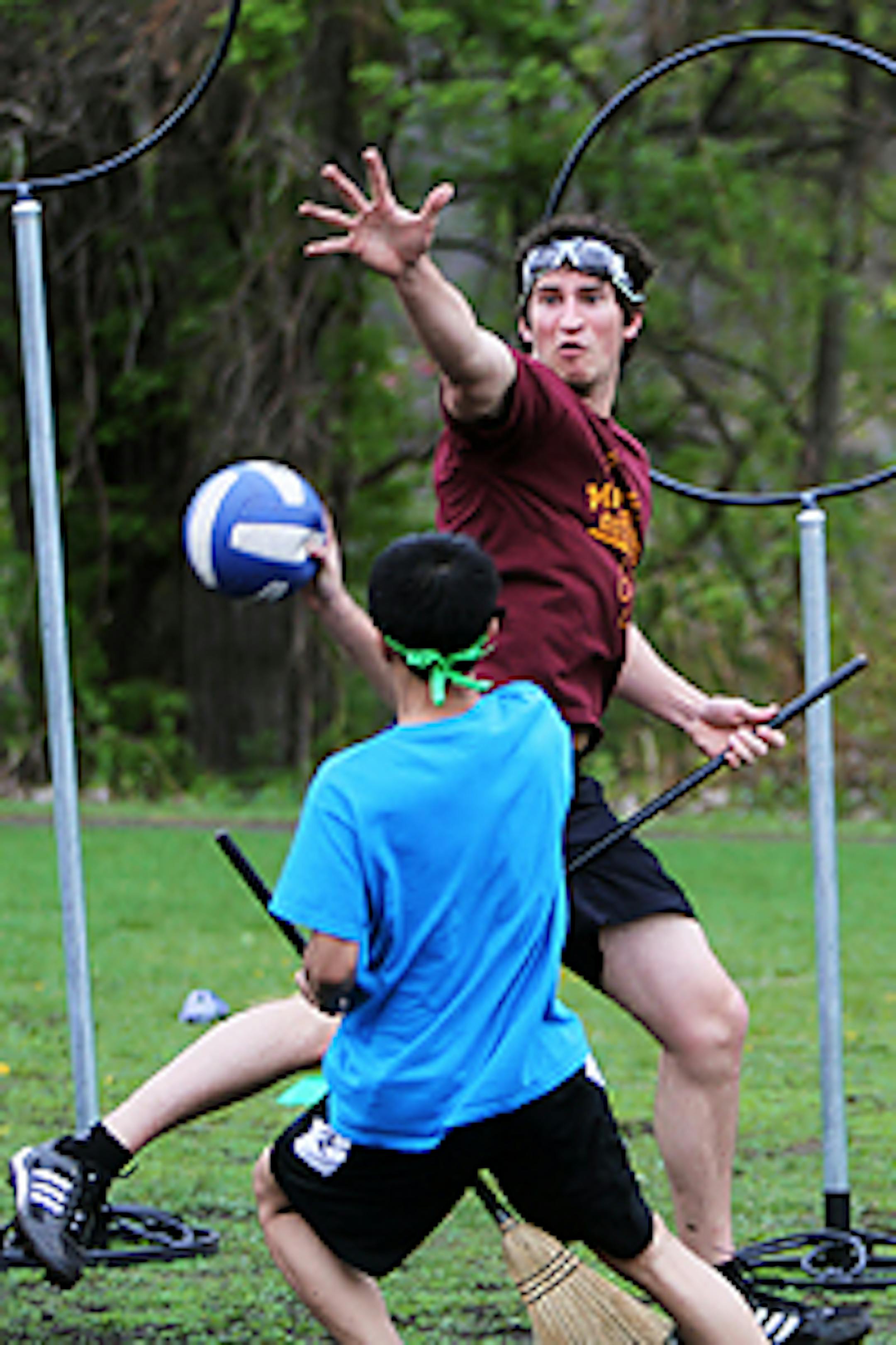 Keeper Jake Berres moved to block a shot