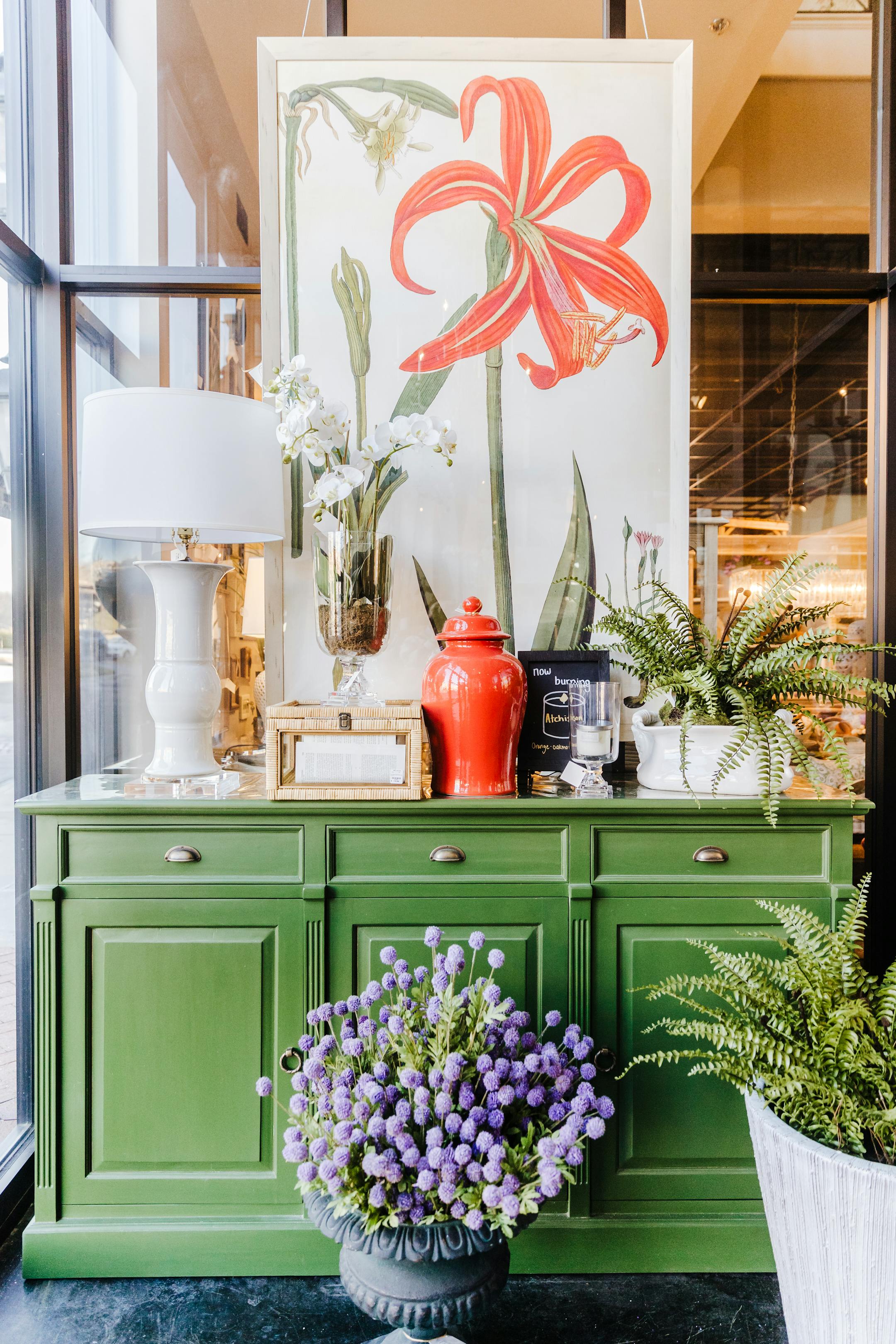 Painted wood furniture is everywhere you look.(Handout/TNS)