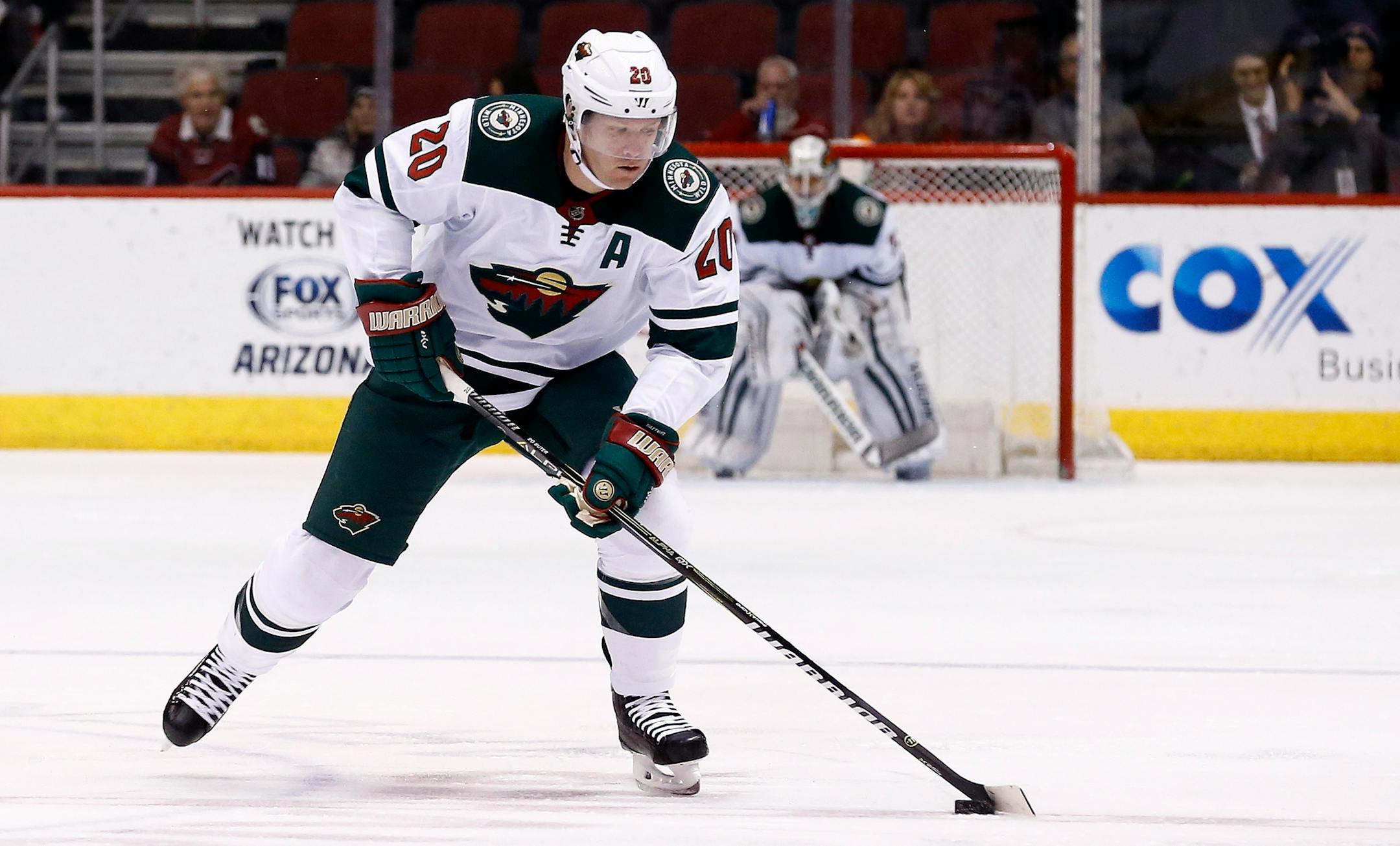 Minnesota Wild defenseman Ryan Suter