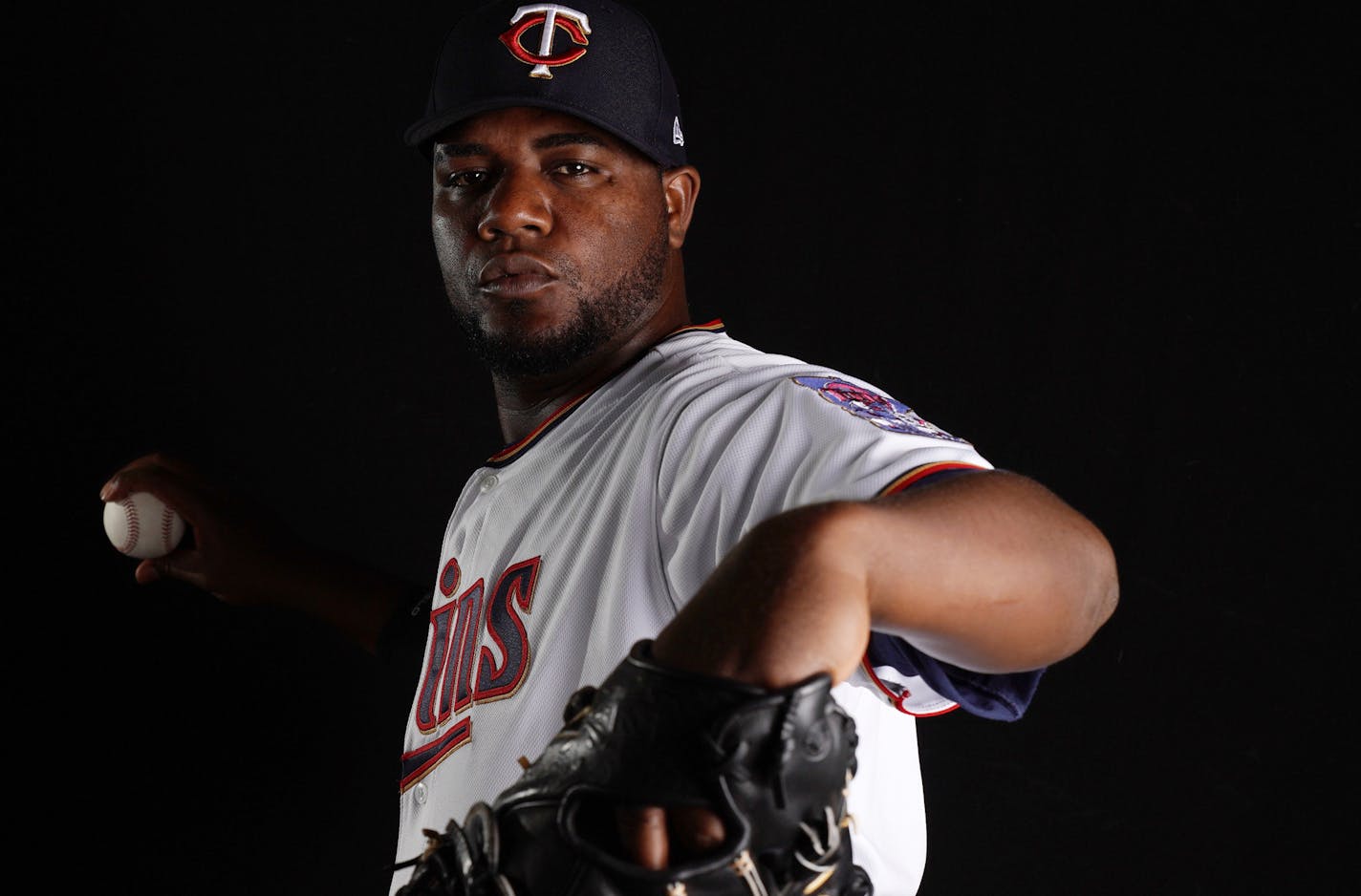 Minnesota Twins pitcher Michael Pineda. ] ANTHONY SOUFFLE &#x2022; anthony.souffle@startribune.com Minnesota Twins players and coaches posed for portraits during photo day at Spring Training Friday, Feb. 22, 2019 at Hammond Stadium on the grounds of the Twins' CenturyLink Sports Complex in Fort Myers, Fla.