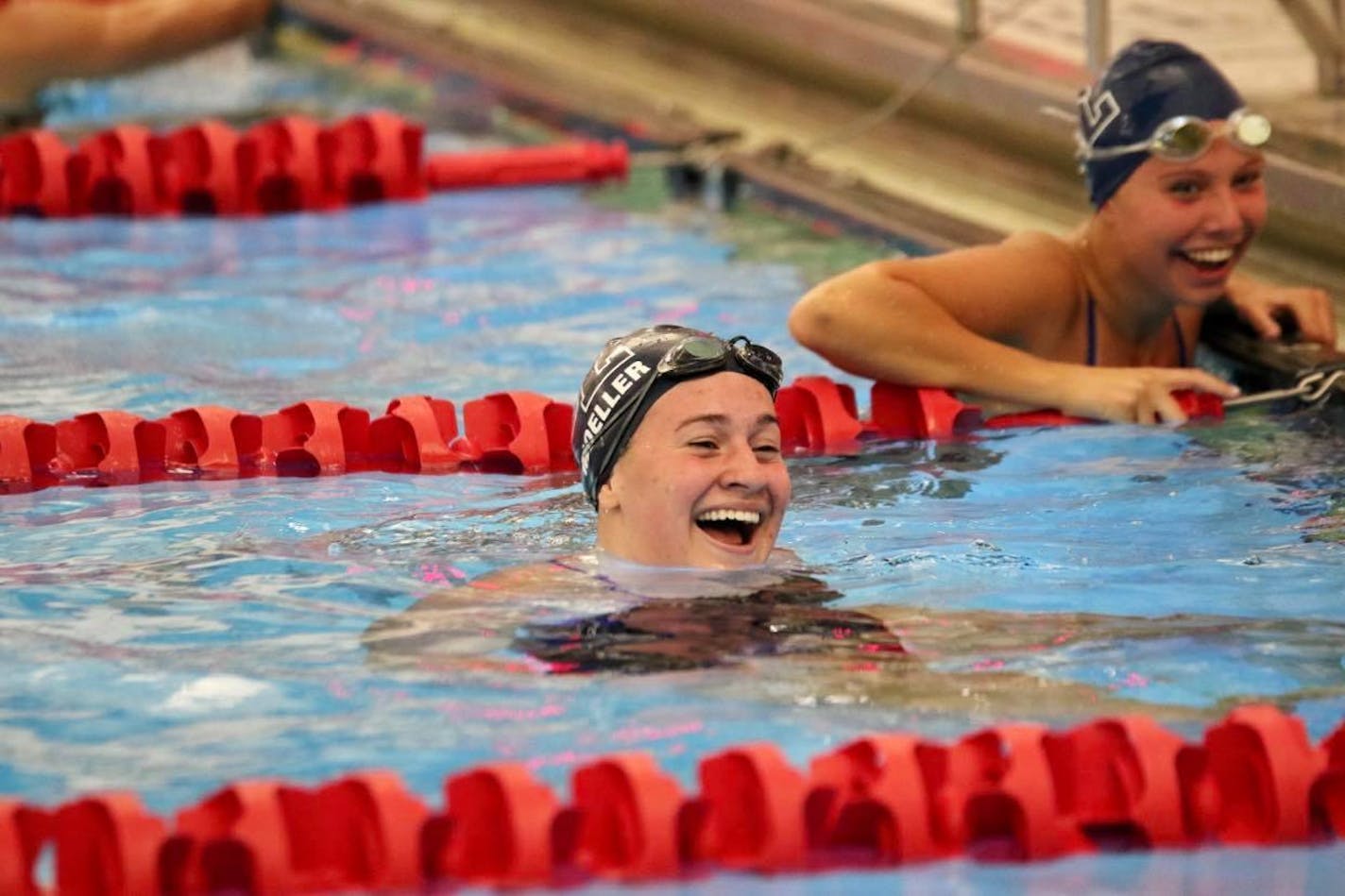 In two meets last week, Prior Lake's Lauren Moeller had seven first-place finishes, including placing first in all four of her events in a dual meet with Eagan.