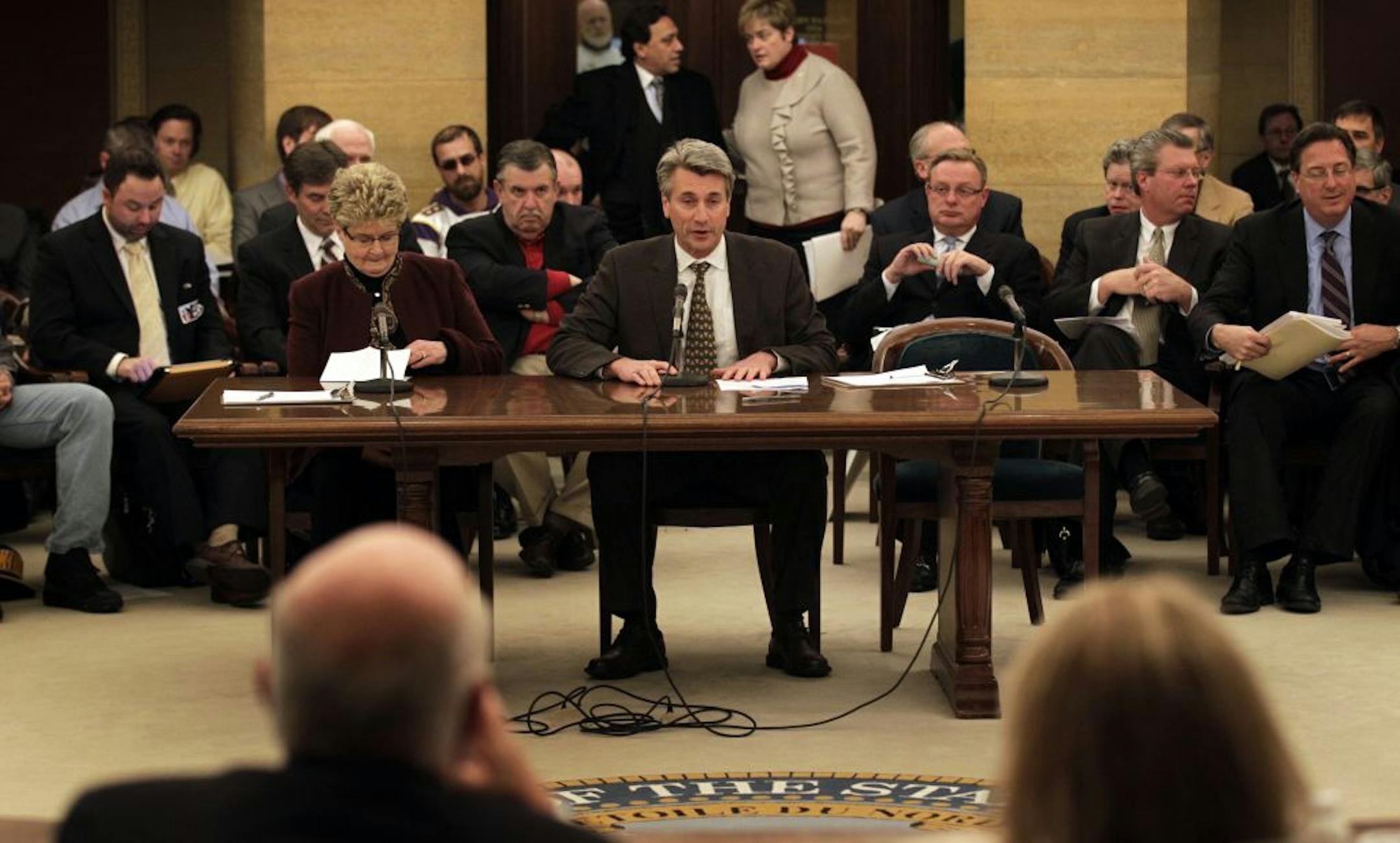 Minneapolis Mayor R. T. Rybak said Tuesday the city would contribute $300 million to a new Vikings stadium built at the Metrodome.