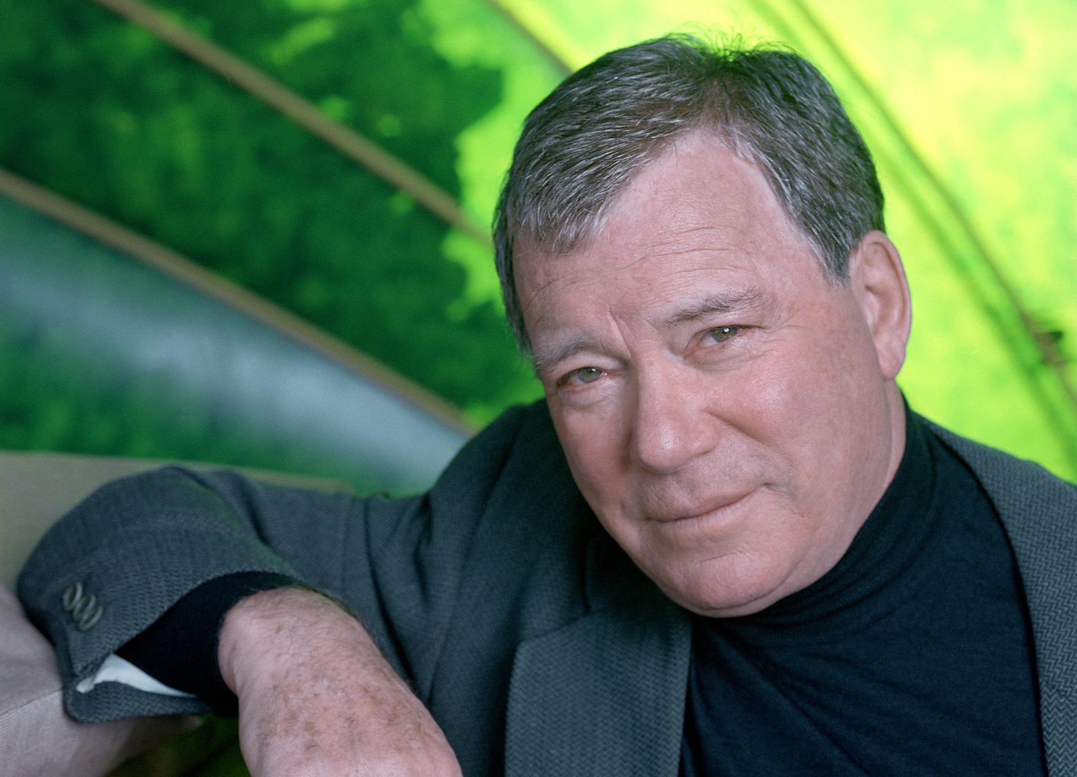 William Shatner has a new book, CD and DVD out at the same time.