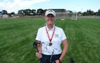 Though Jackie Cogan started archery just about a year ago, she will compete in the Senior Games. Provided photo