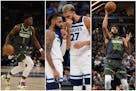 Wolves starters Anthony Edwards, D’Angelo Russell, Rudy Gobert and Karl-Anthiny Towns all could be doing better — especially Russell.