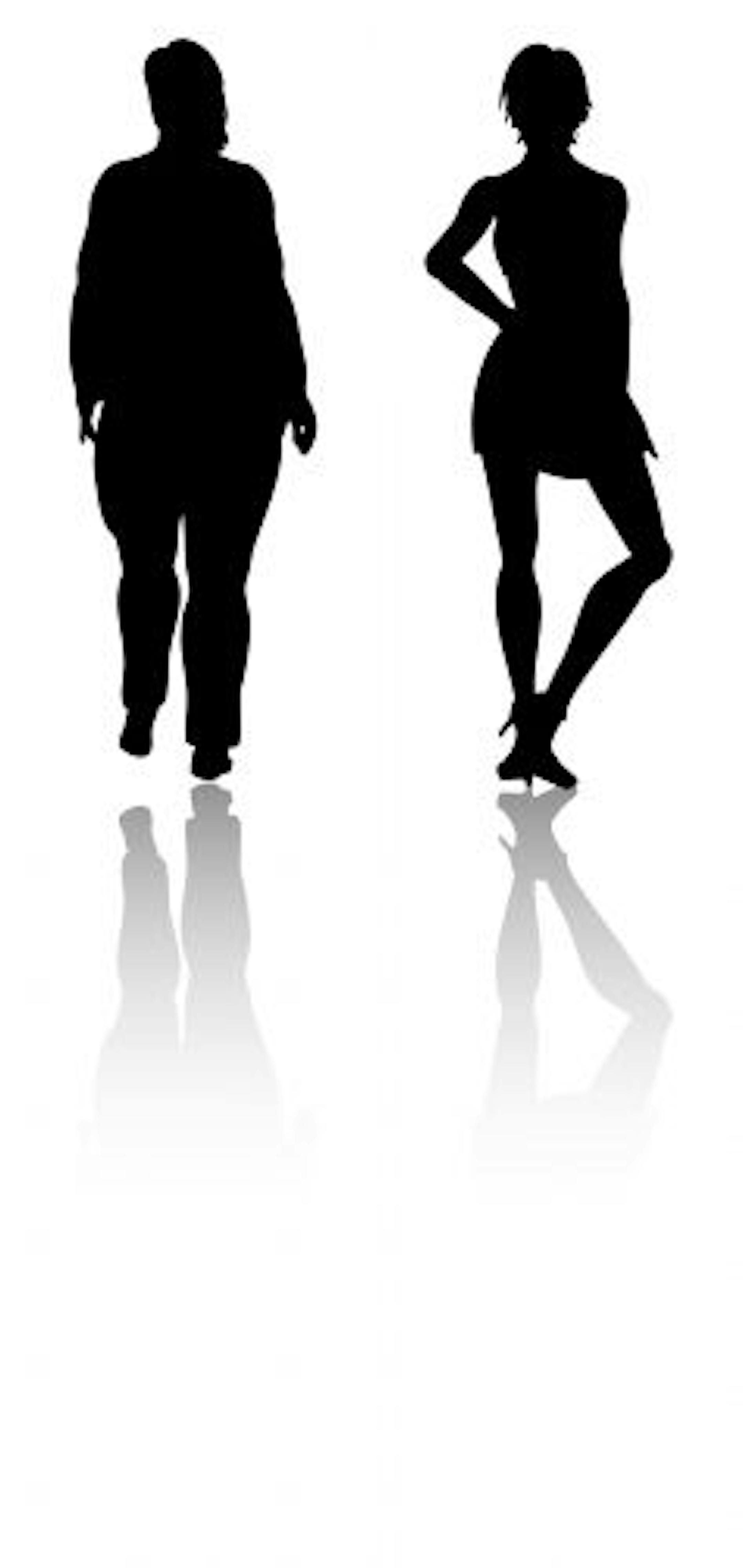 Stereotypes have thin women seen as driven, successful and hard-working. Overweight women are perceived as sloppy, dishonest and lazy.