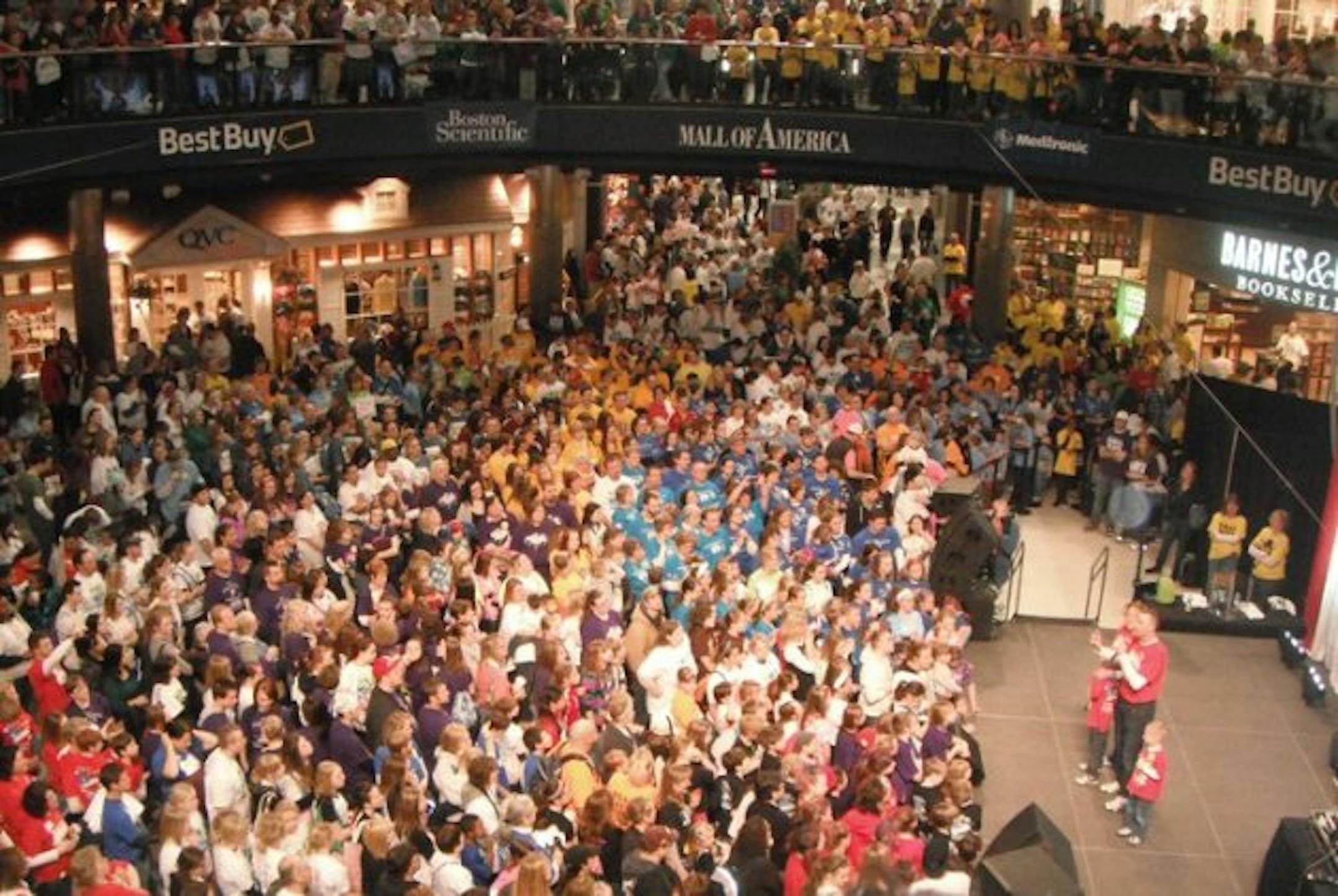 22,000 people are expected at this year's Walk To Cure Diabetes at the Mall of America