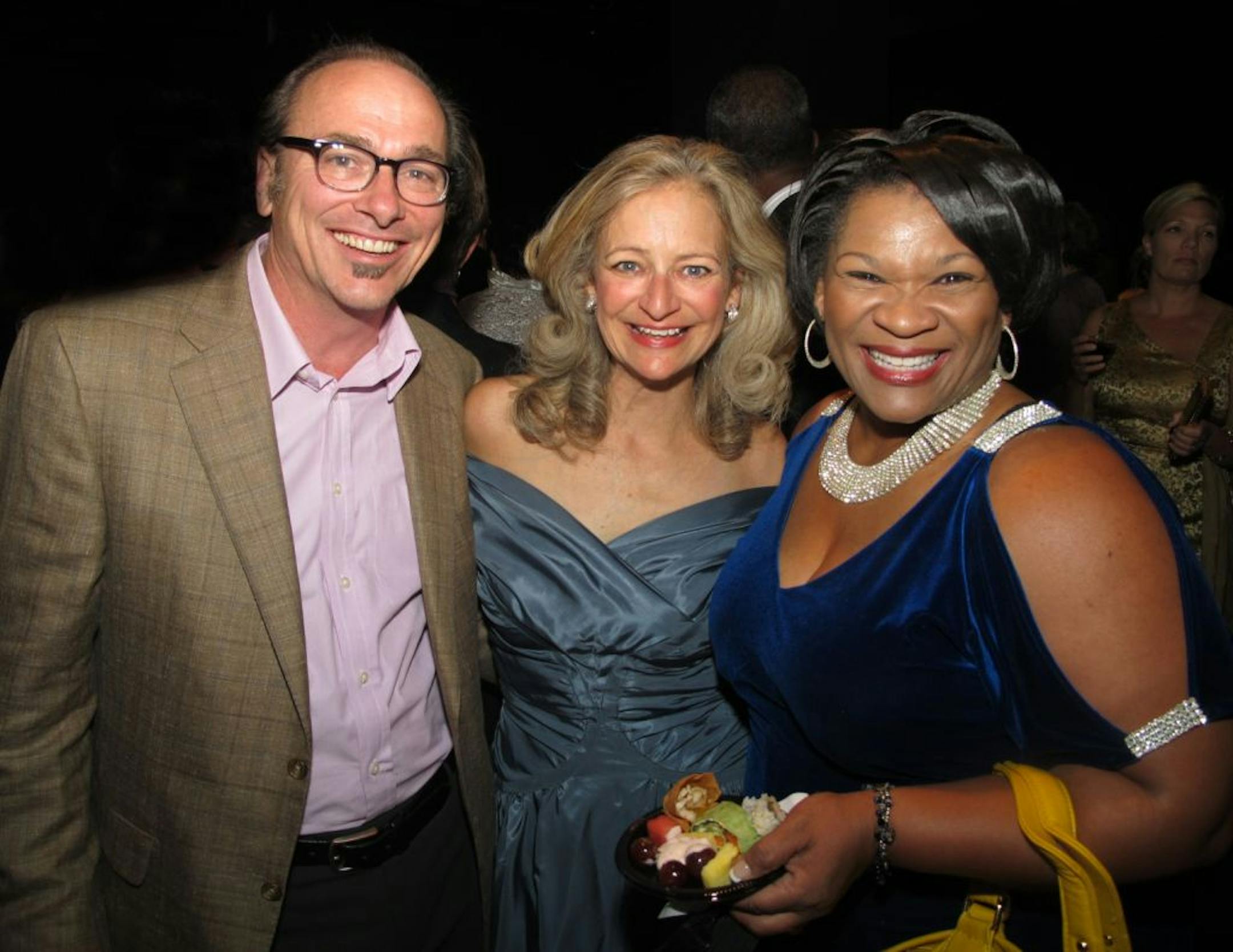 Tim Danz, Sally Wingert and Jevetta Steele.