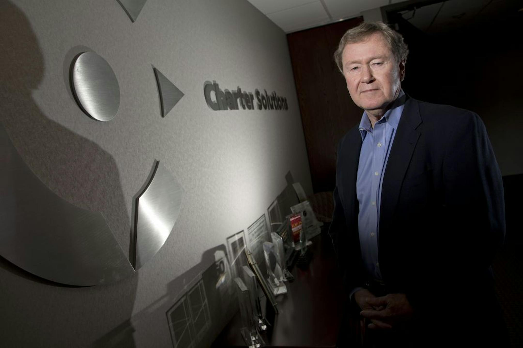 Bill Leonard's consulting firm, Charter Solutions, employs 70 people. He fears Gov. Mark Dayton's tax proposal would cause some large companies to do work on their own rather than give it to his business or move the work out of state to places without the tax.