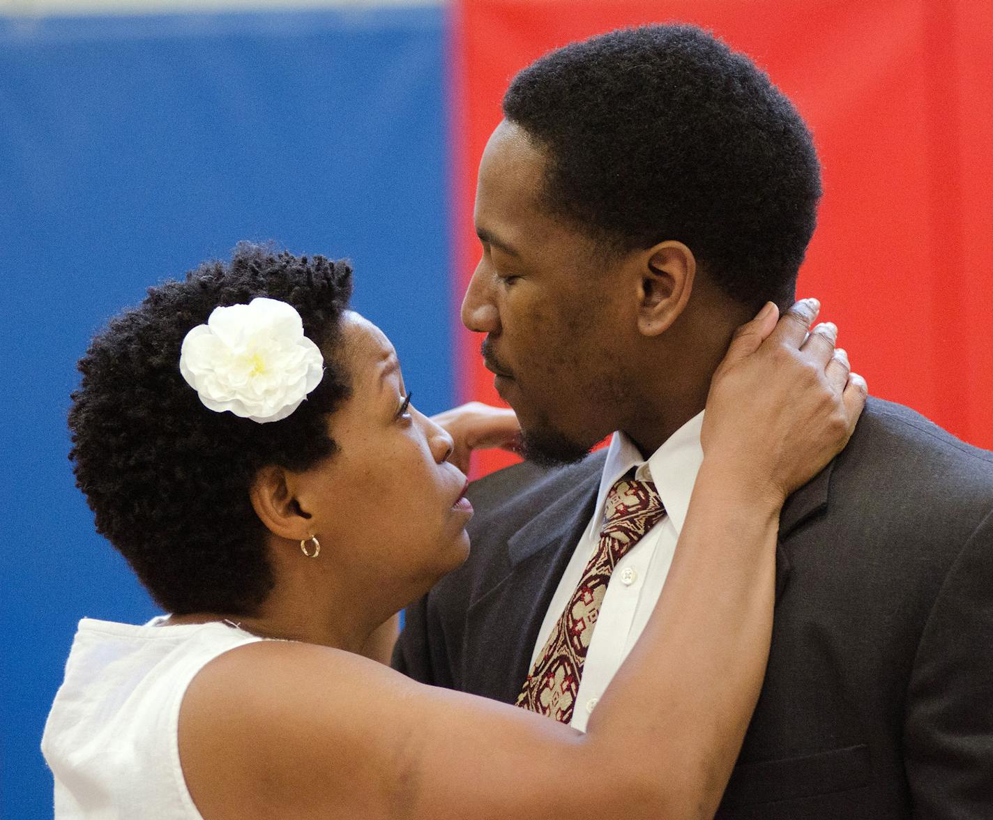 Photo credit Paula Keller
Aimee K. Bryant and Darius Dotch in "Intimate Apparel" by Ten Thousand Things.