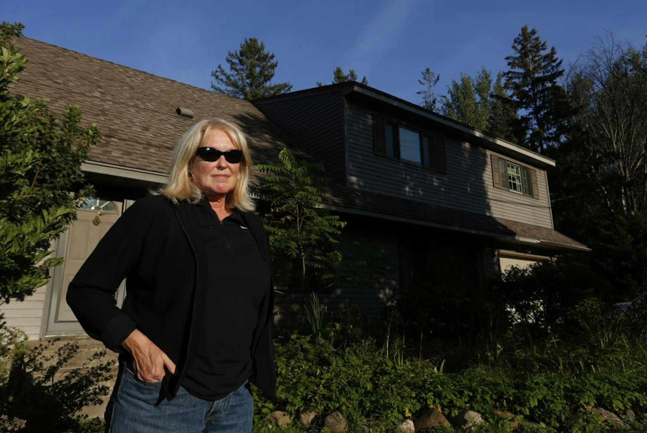 The city of Afton led by Mayor Pat Snyder has purchased this house, which was foreclosed, and is buying two more from willing owners as it moves to let that area flood out when the St. Croix River is high.