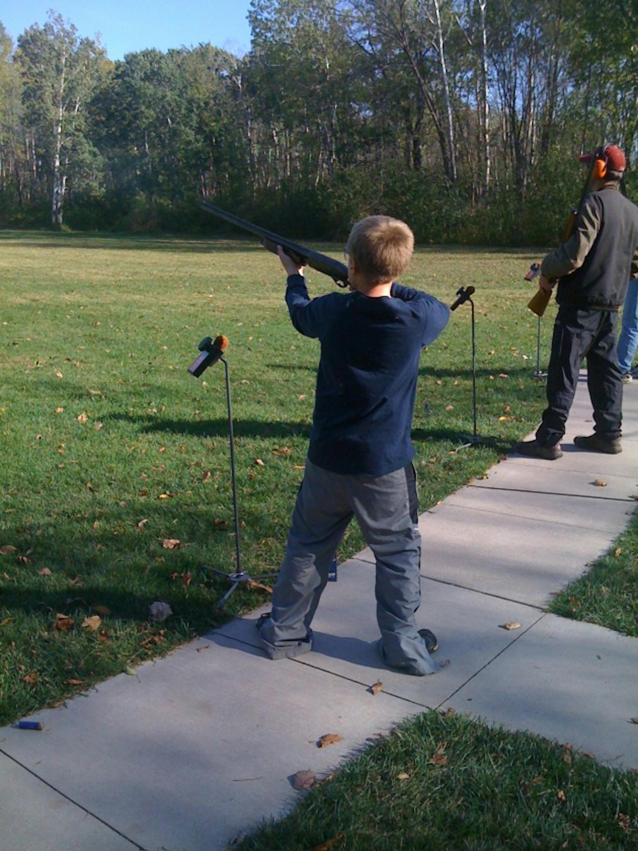 Johnny Schissel (12) Shooting his Way to 19 out of 25