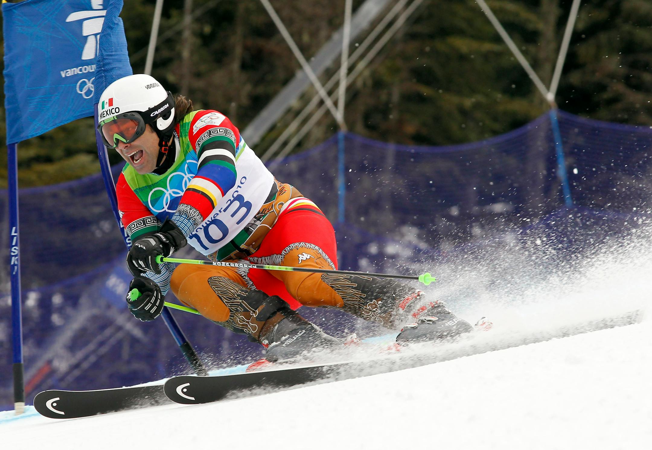 Call it another successful Games for Mexico's Hubertus Von Hohenlohe, who completed the giant slalom in his fifth Olympics.