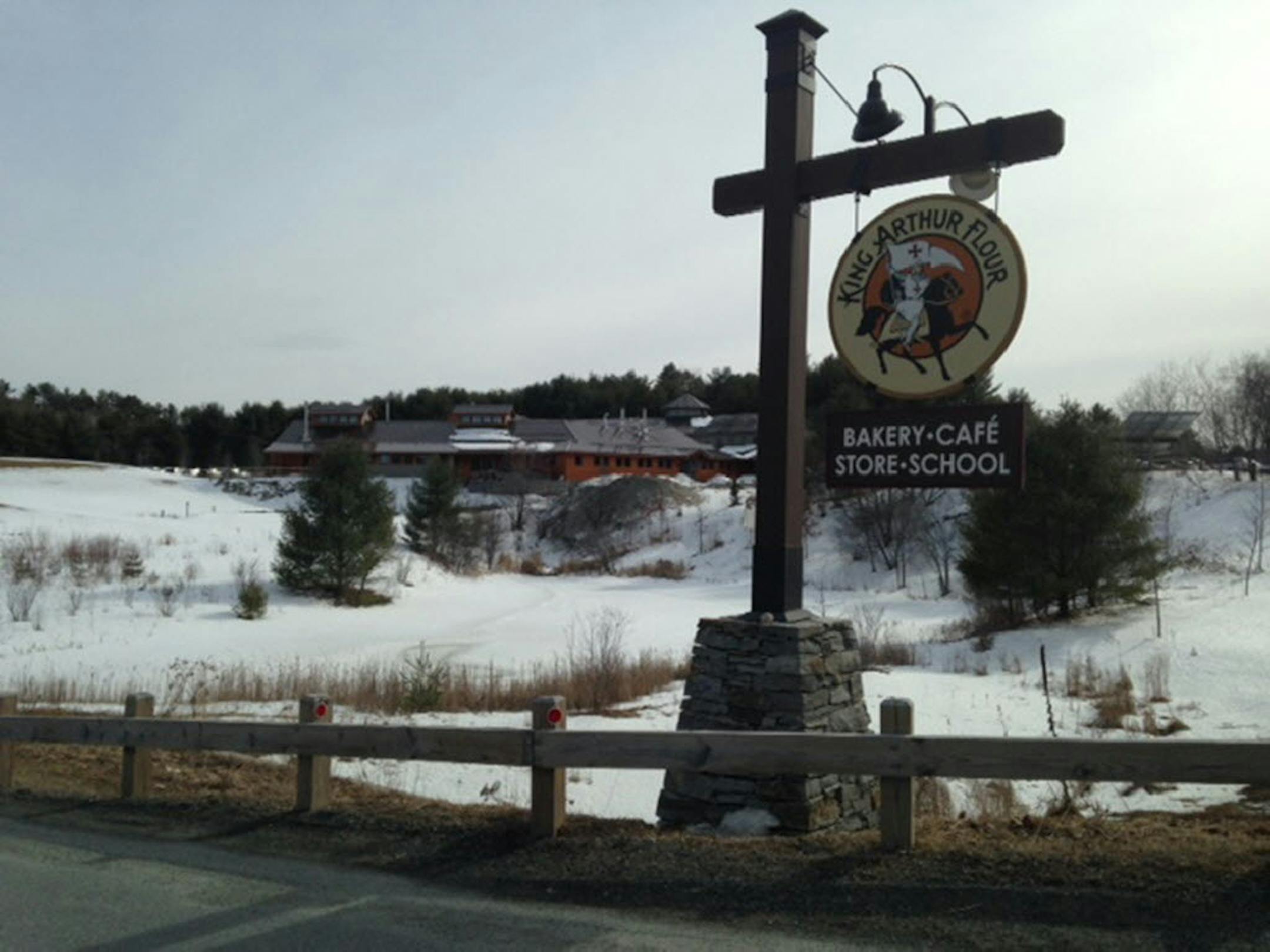 King Arthur Flour in Vermont.