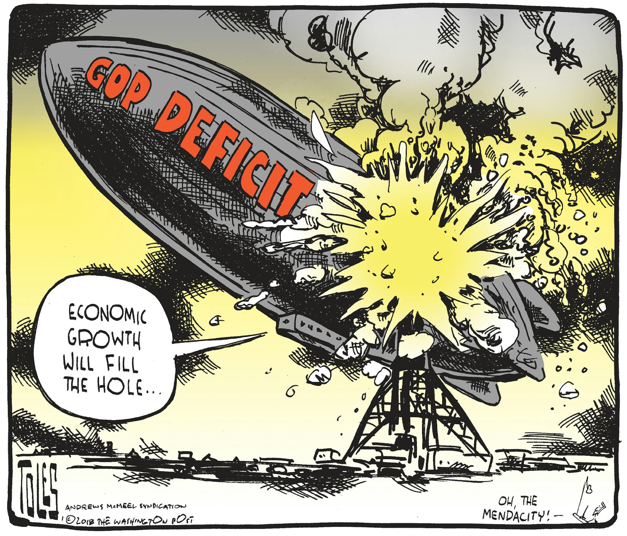 Tom Toles Editorial Cartoon