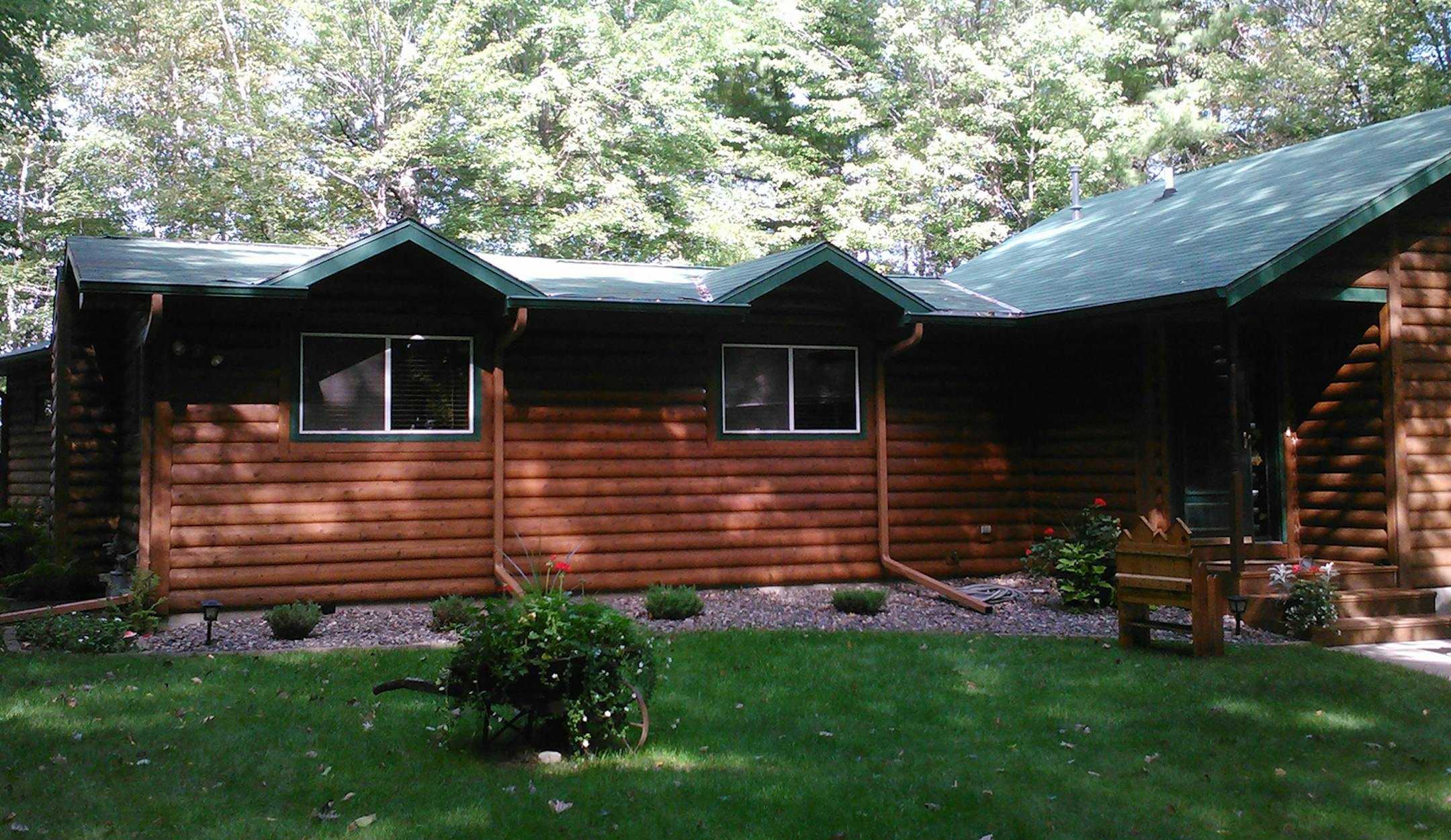 Larson cabin for Outdoors Weekend.