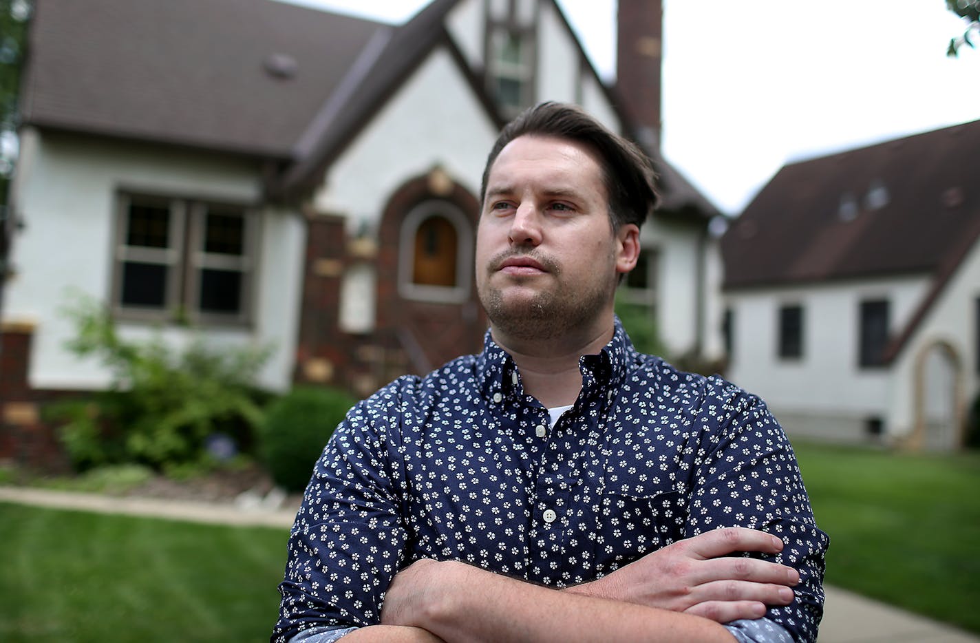 More and more people are learning about a project to undercover the secret clauses in Minneapolis housing deeds that barred blacks from buying houses in white neighborhoods. Here, Jade Holman, whose home is subject to a racial covenant, posed for a photo in front of his house Friday, July 7, 2017, in Minneapolis, MN.] DAVID JOLES &#xef; david.joles@startribune.com More and more people are learning about a project to undercover the secret clauses in Minneapolis housing deeds that barred blacks fr