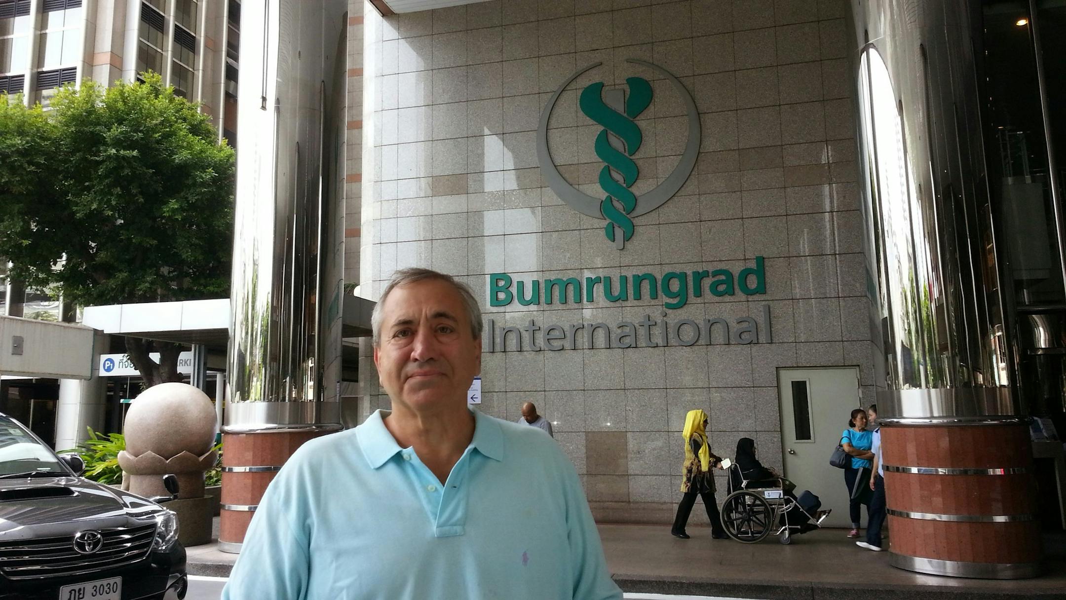 Bob Nathanson of Edina keeps his insurance costs down by getting physical exams in Bangkok,Thailand. Provided photo