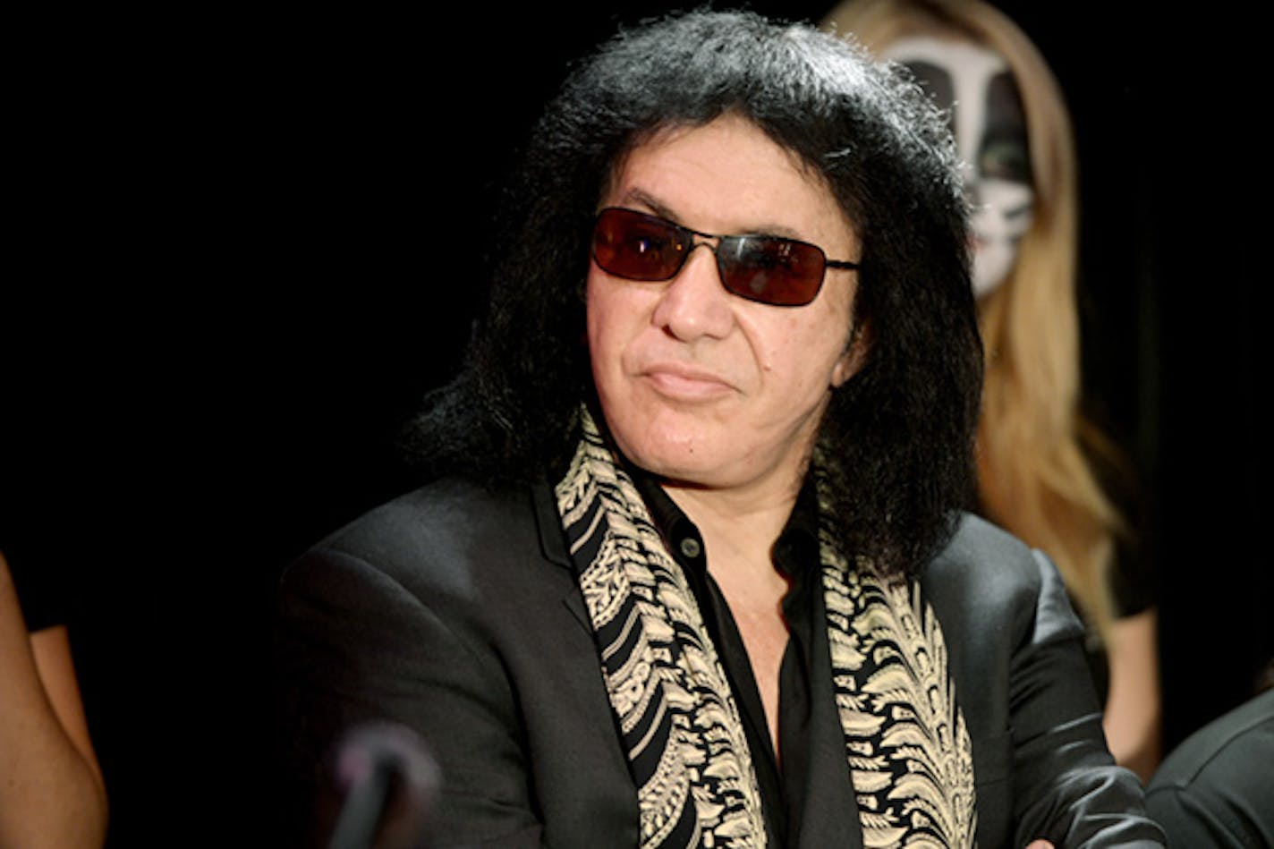 Gene Simmons of Kiss.