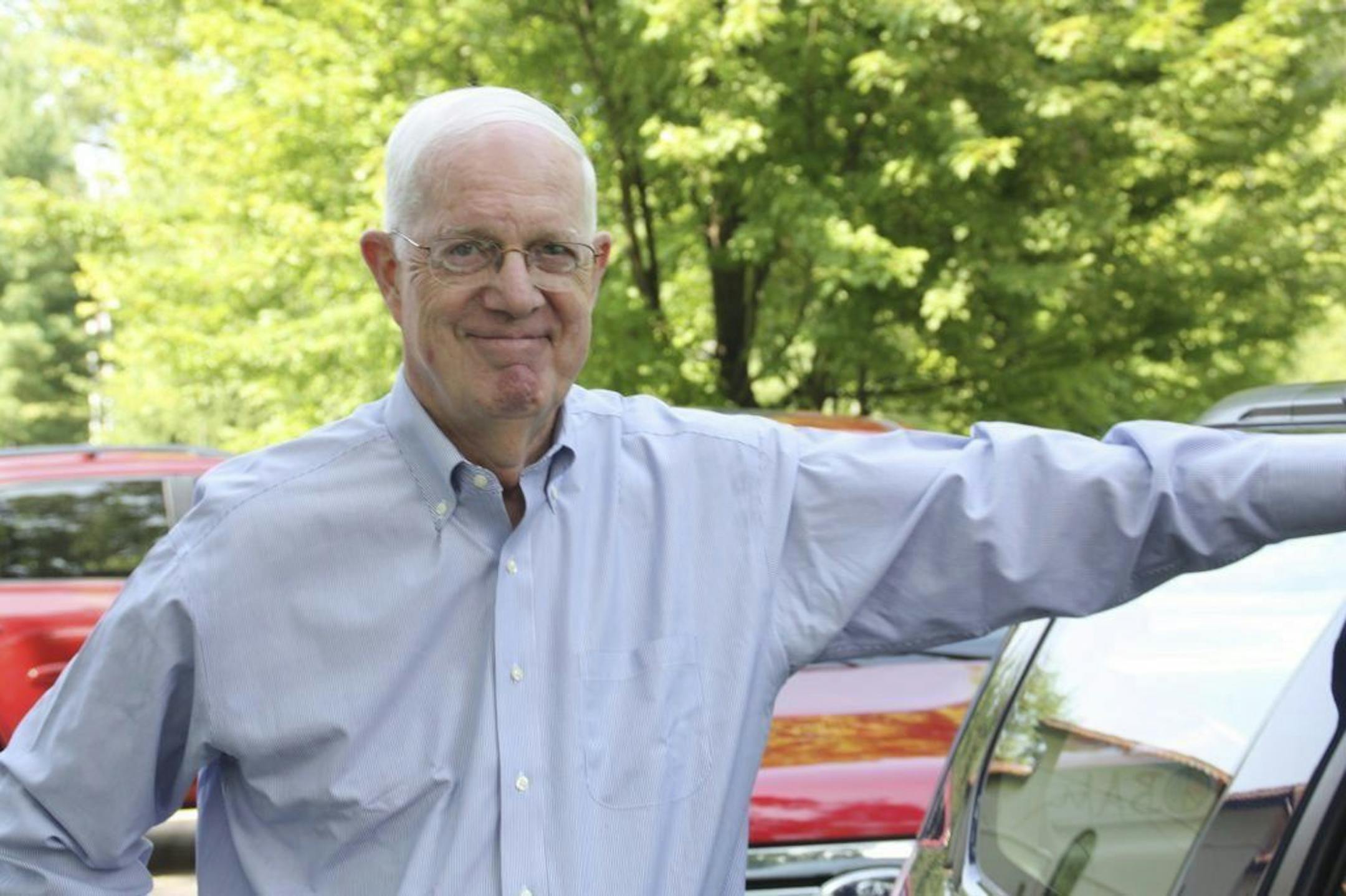 This undated family photo provided by Joseph P. Kovach IV shows Robert Hulseman. Hulseman the former Solo Cup Co. President who invented the now party-essential Red Solo Cup, has died at age 84. Hulseman died Dec. 21, 2016, at his home in Northfield, Ill., of complications after a series of strokes, a son, Paul Hulseman, told The Associated Press on Thursday, Dec. 29.