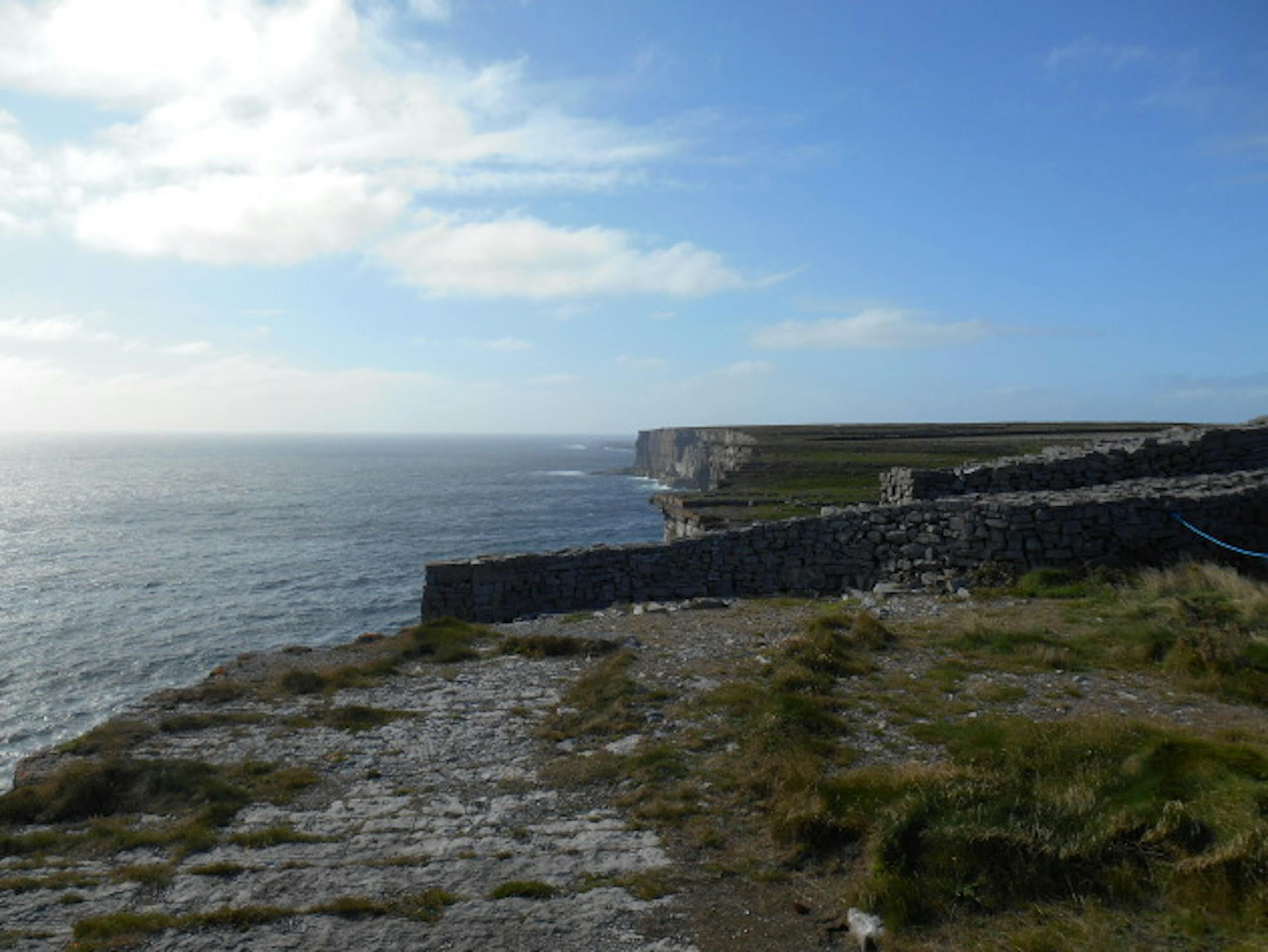 The spectacular view from Dún Aonghasa