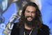 FILE - In this Dec. 12, 2018 file photo, Jason Momoa arrives at the premiere of "Aquaman" at TCL Chinese Theatre in Los Angeles. Momoa on Wednesday, A