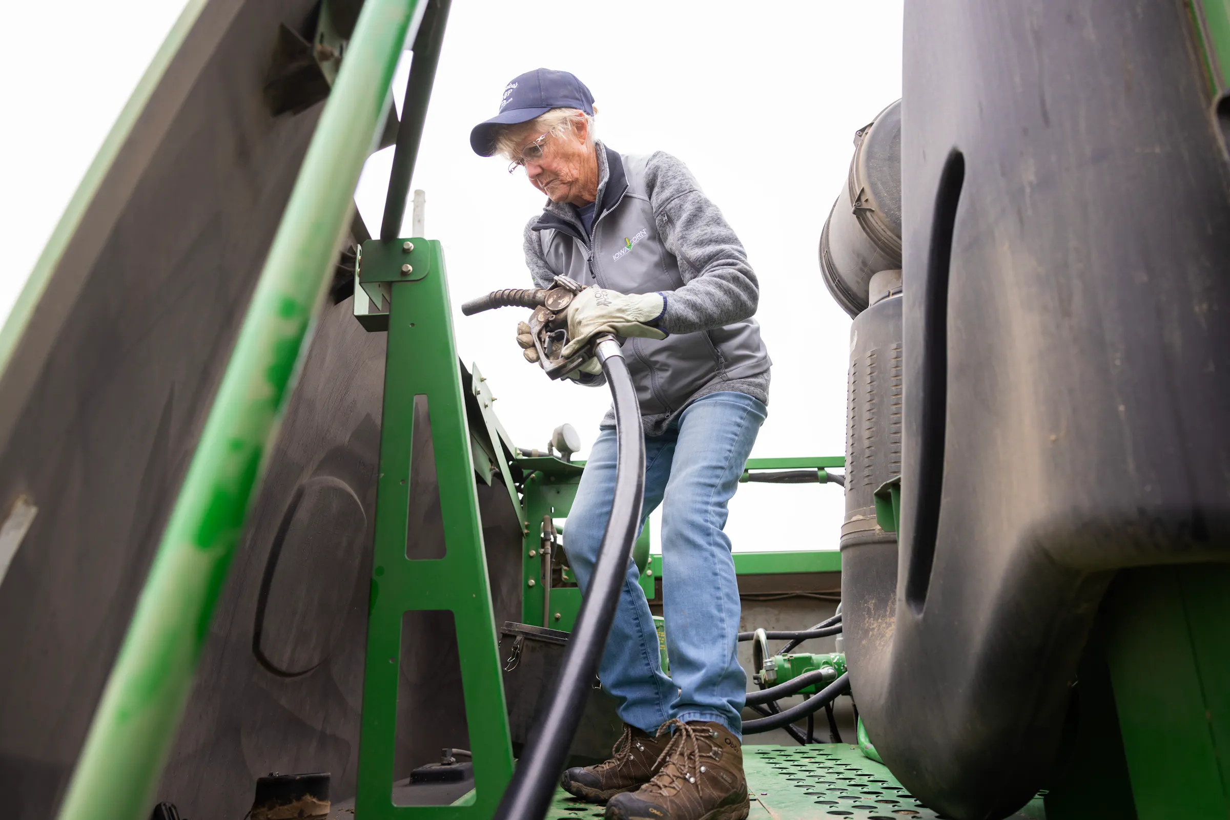 Reliably red Iowa is in play as economic woes mount