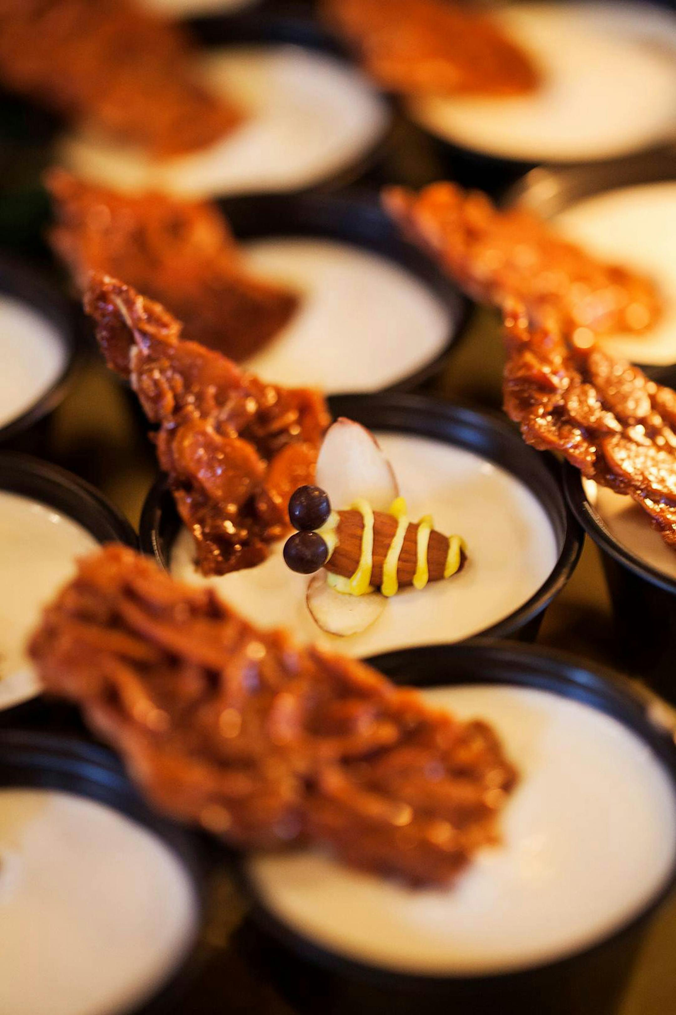 Honey Panna Cotta & Florentine Cookies. Provided photo