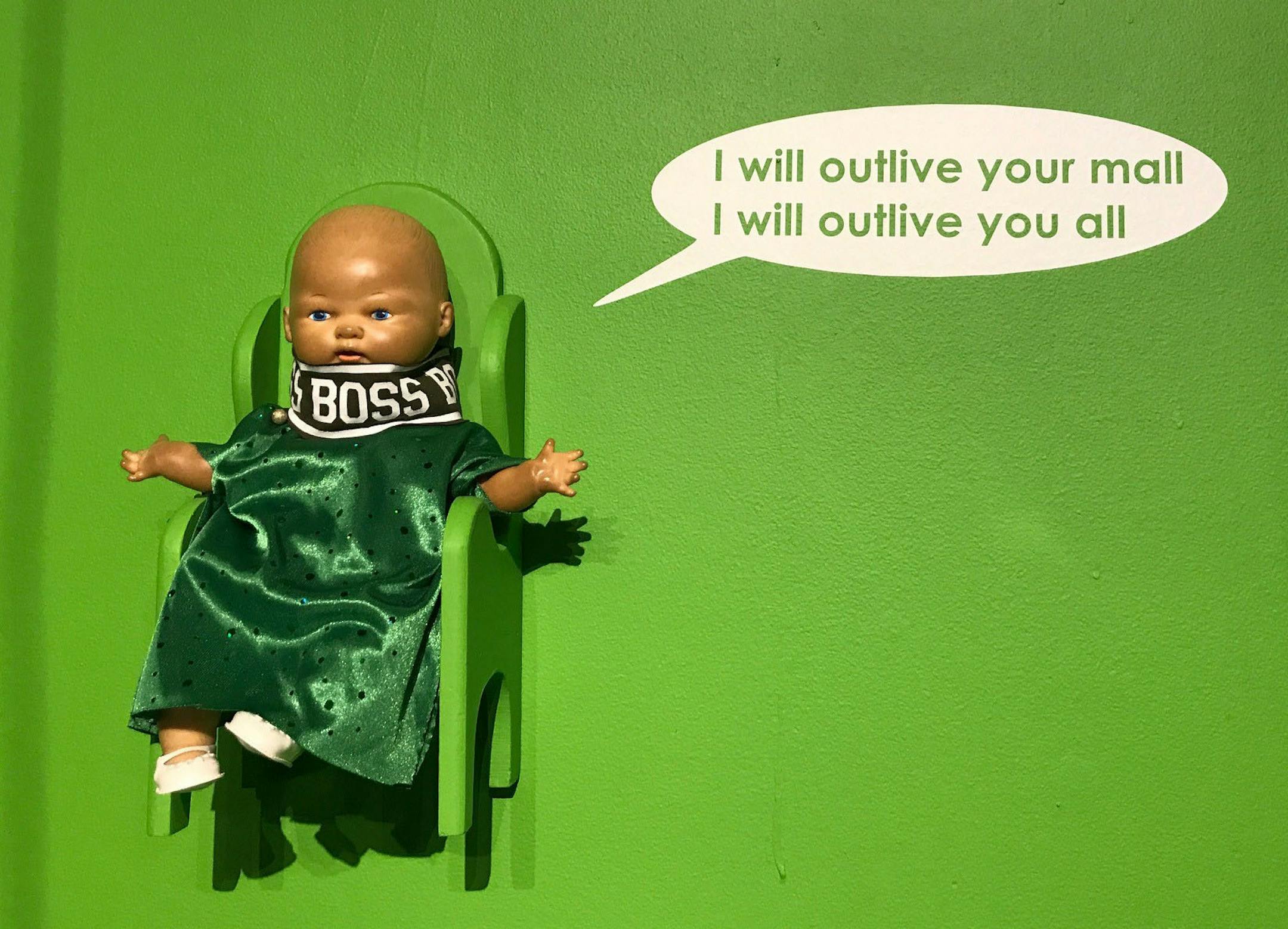 Reb L Limerick's exhibit as part of UHN-URTH at Katherine E. Nash Gallery.