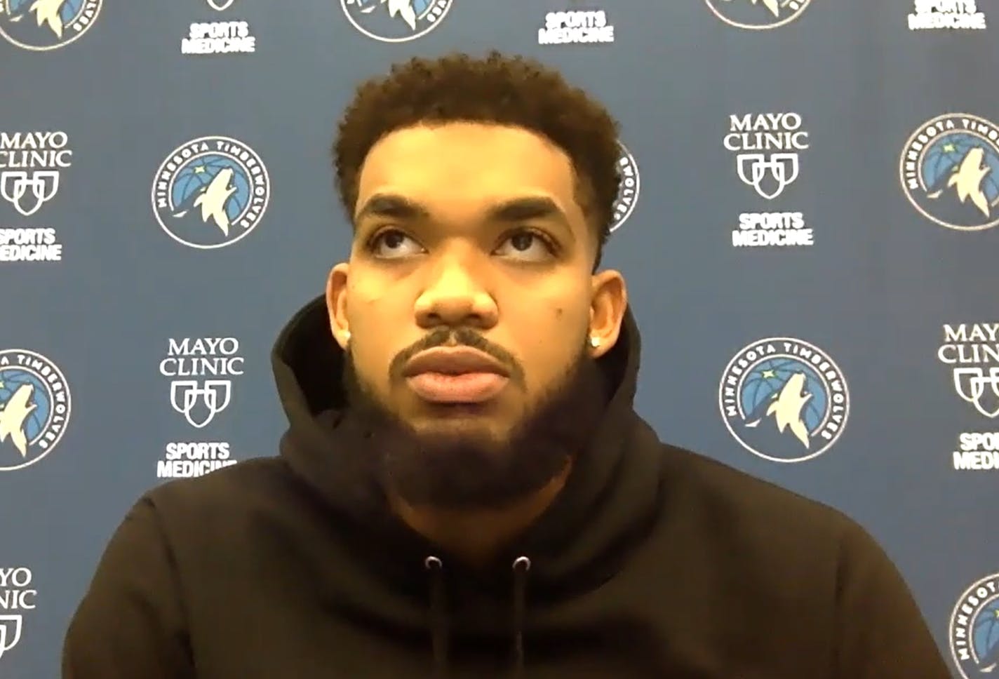 Karl-Anthony Towns via Zoom