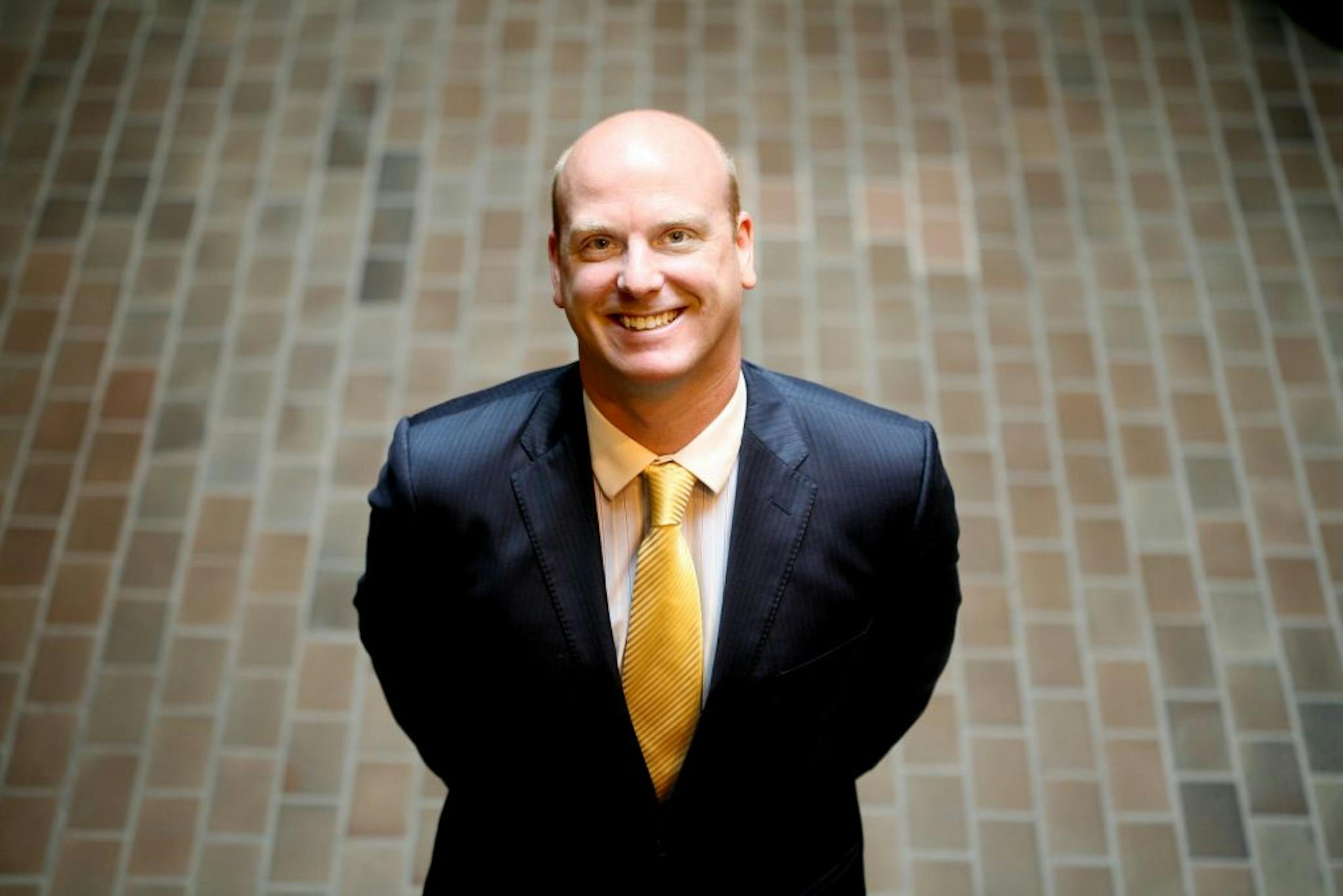 Ryan Kanne of the U.S. Commercial Service helps Minnesota companies figure out how to export better. Photographed at his office in downtown Minneapolis July 11, 2012.