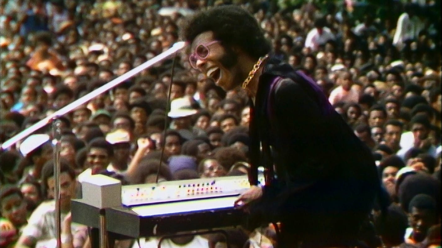 Musician Sly Stone is featured in "Summer of Soul (...Or, When the Revolution Could Not Be Televised)," the directorial debut of Ahmir "Questlove" Thompson. Hulu paid $12 million for "Summer of Soul." (Mass Distraction Media/Sundance Institute/TNS) ORG XMIT: 38359543W