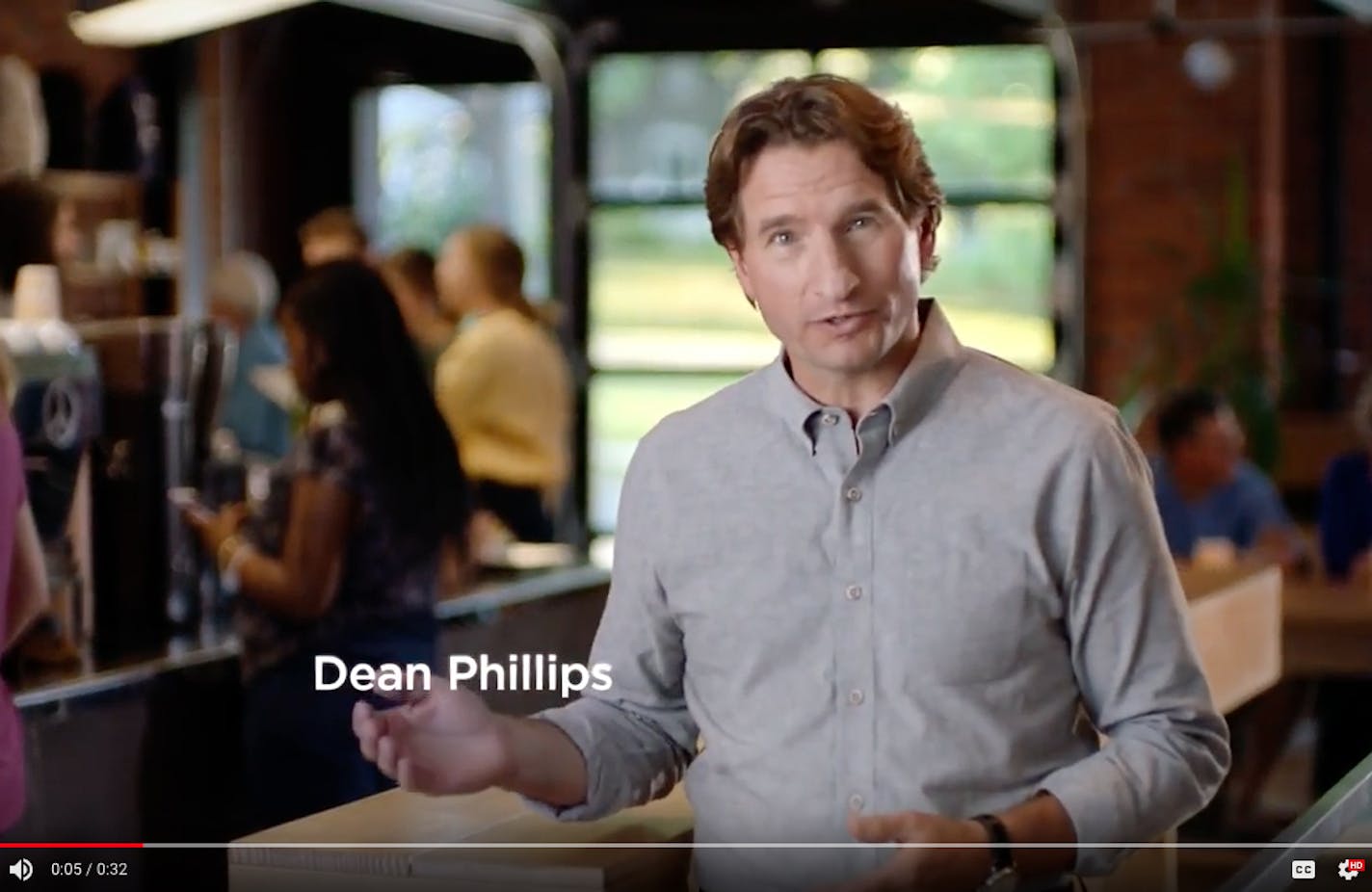 Dean Phillips campaign ad.