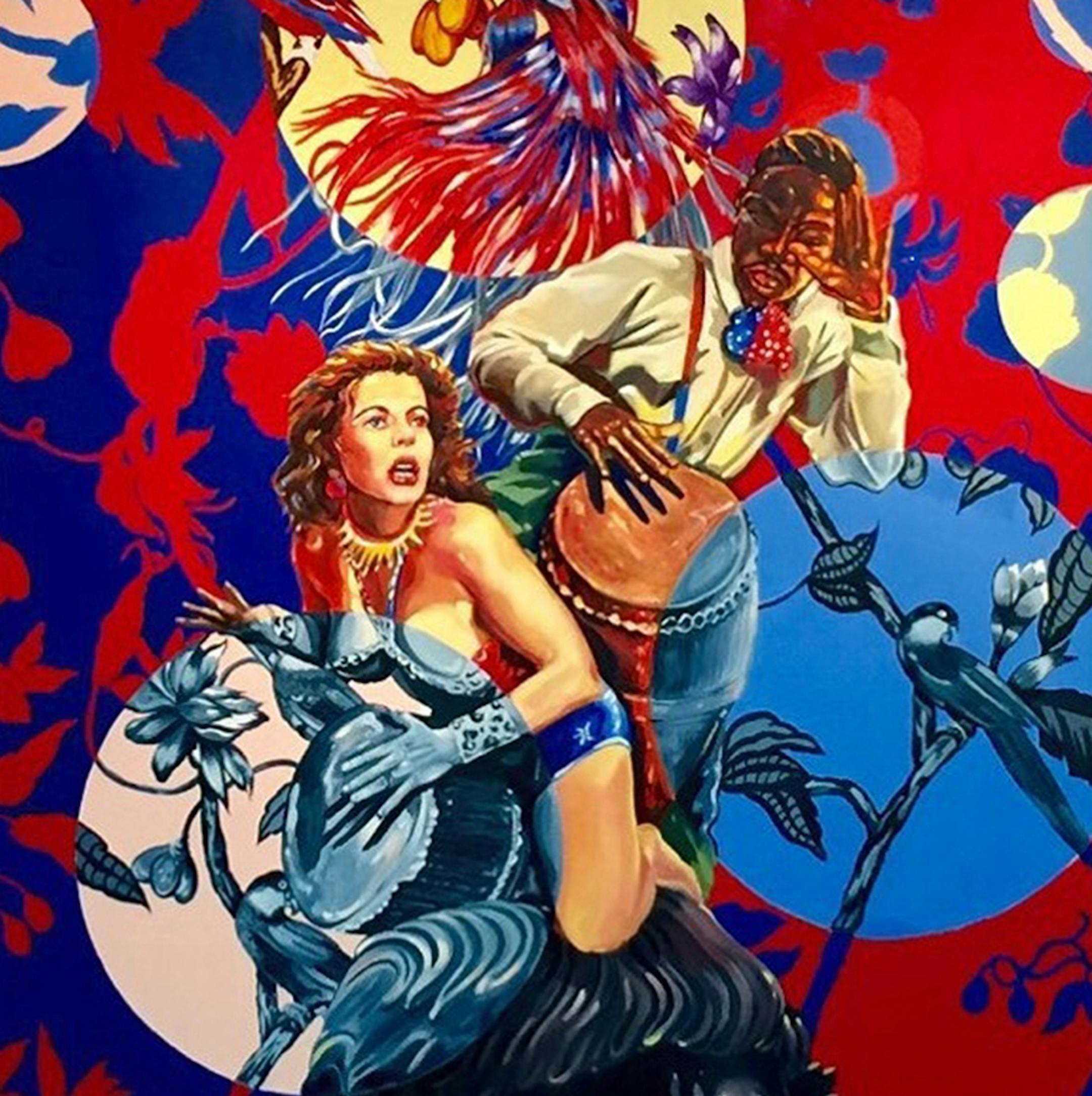 Work by Cuban artist Ciro Quintana. Provided by Northrup King Building