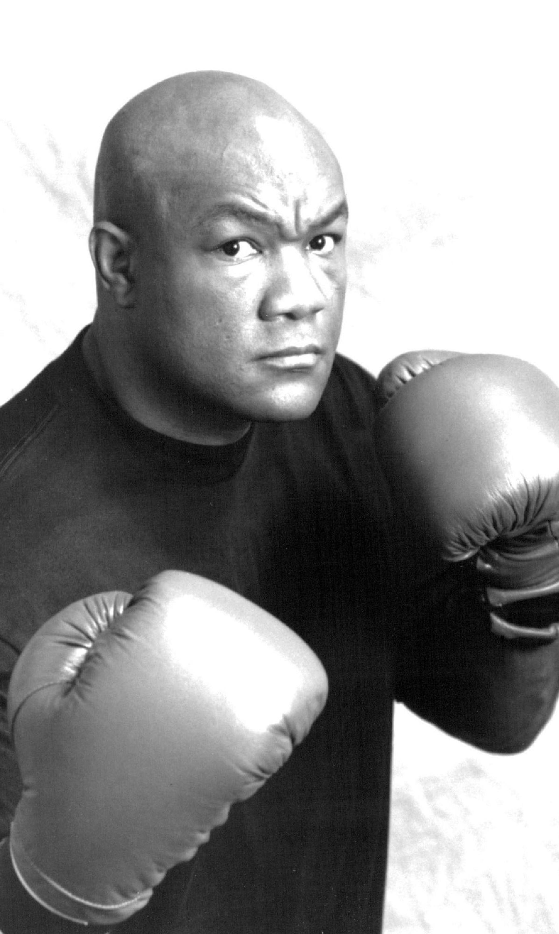 Defending The Crown: Heavyweight champion George Foreman (left) will defend his crown for the first time since regaining the title on the live HBO Sports exclusive World Championship Boxing: George Foreman Vs. Axel Schulz, presented Saturday, April 22 (10:00 p.m. ET/7:00 p.m. PT). Craig Blankenhorn, HBO