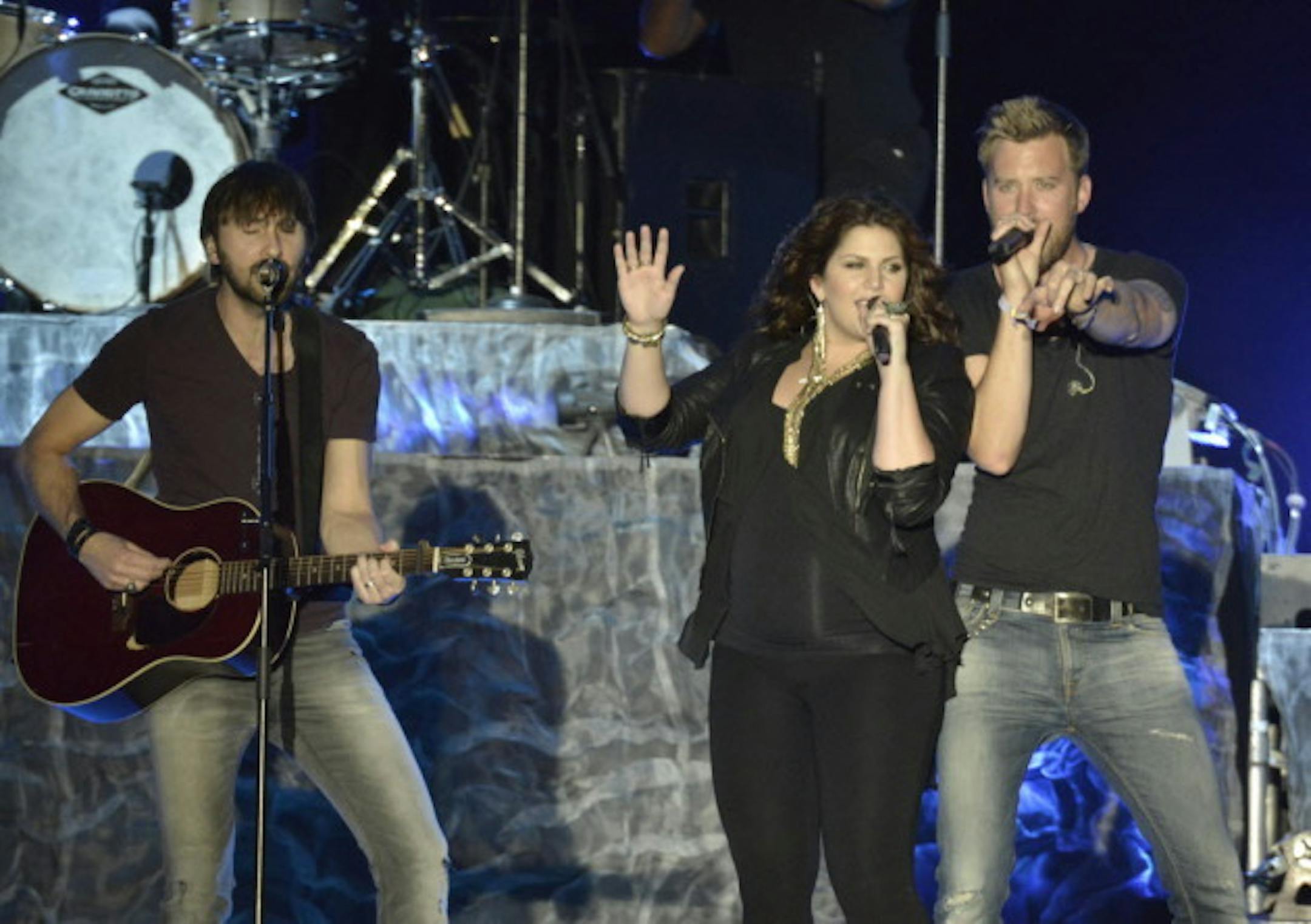 Singer Hillary Scott performed with Lady Antebellum in April at California's Stagecoach Festival and gave birth in July. / Photo by Dan Steinberg/Invision/AP