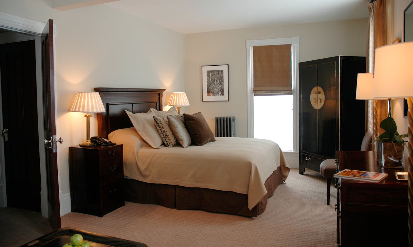 An interior view of room at McCormick House