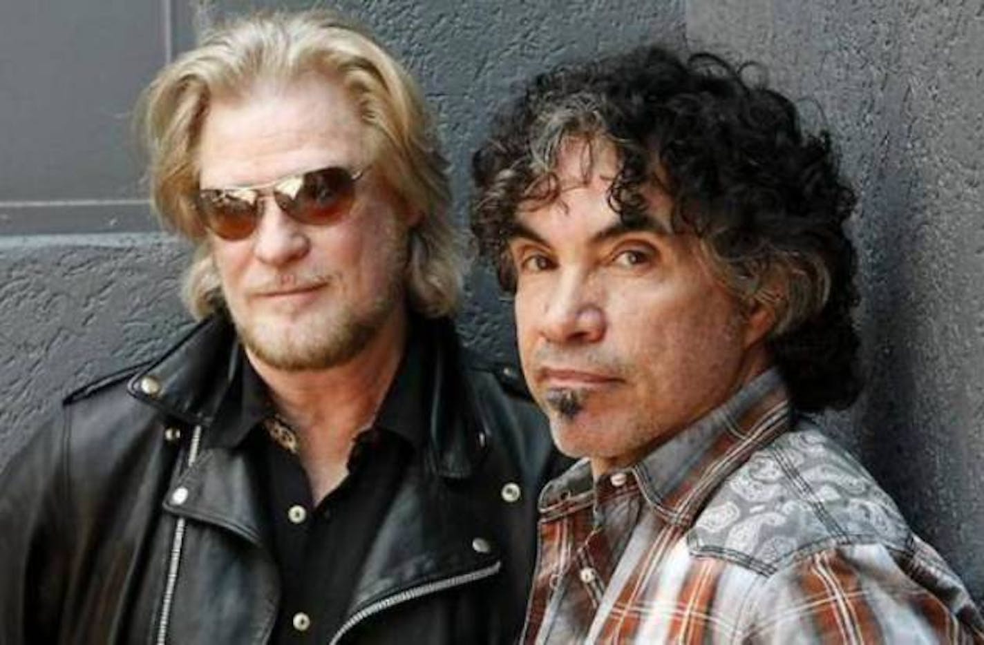 Daryl Hall, left, and John Oates last played together in town back in 2010.