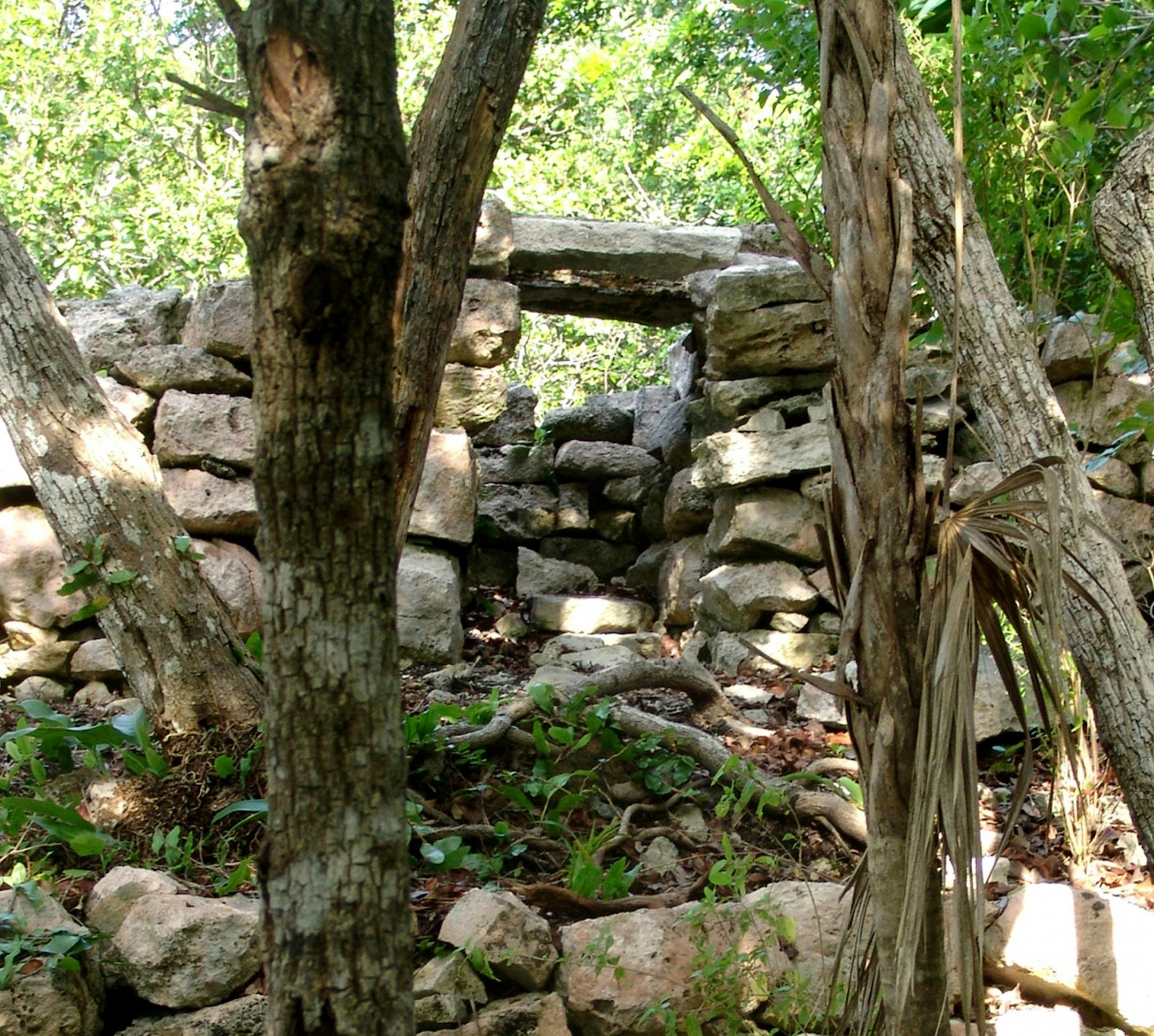 Ruins like this are reminders of the once mighty Mayan civilization that thrived here.