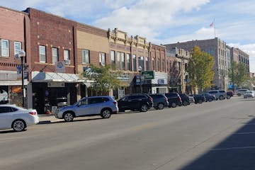 Downtown Albert Lea in 2021.