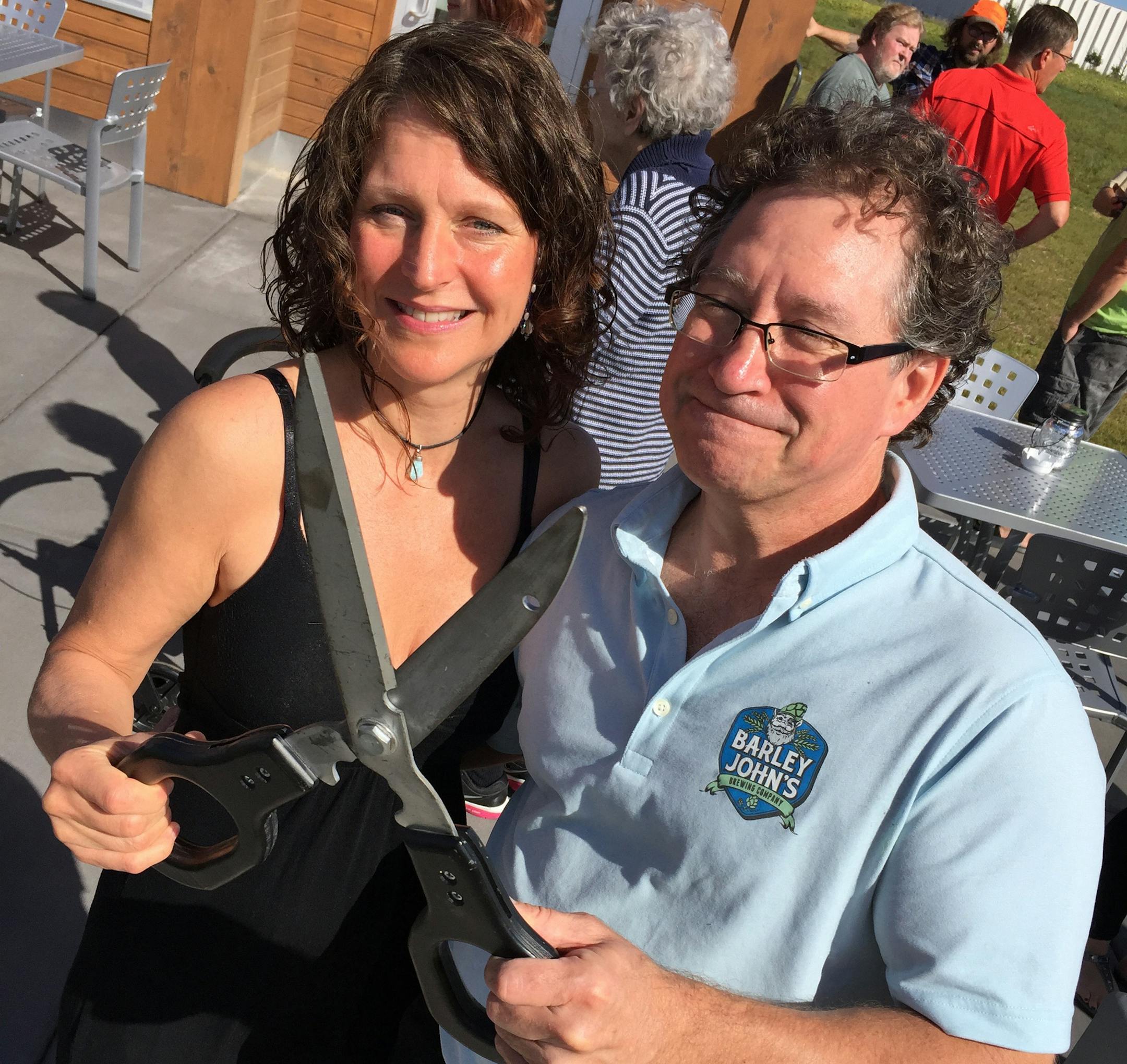 Laura Subak and John Moore of Barley John's