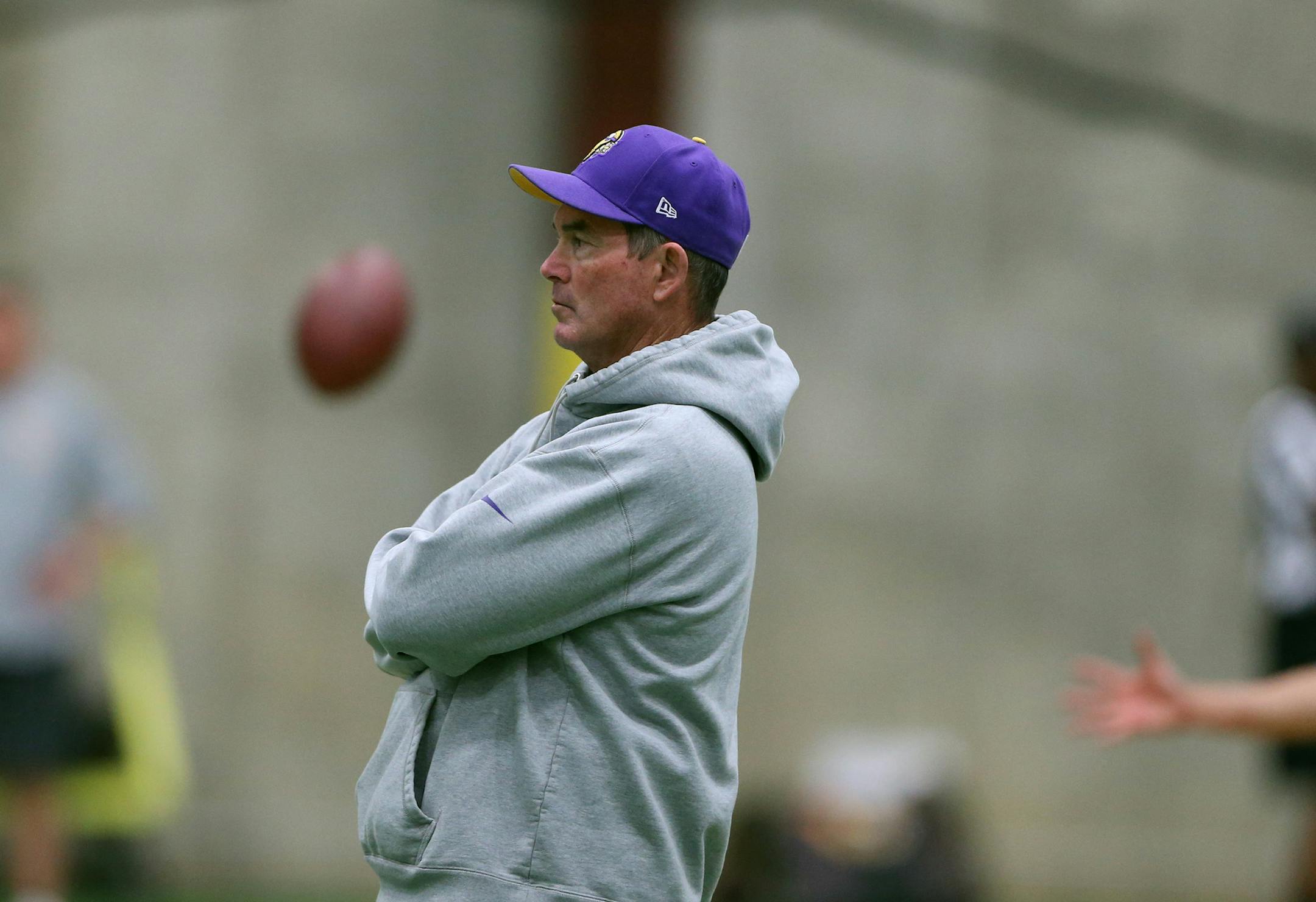 Vikings head coach Mike Zimmer