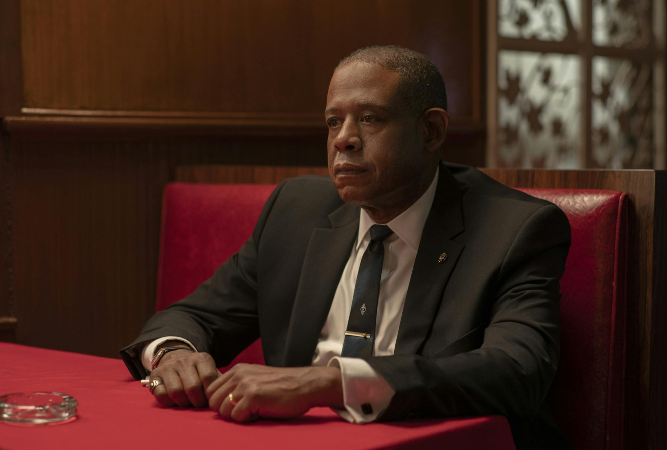 Forest Whitaker as Bumpy Johnson in "Godfather of Harlem."